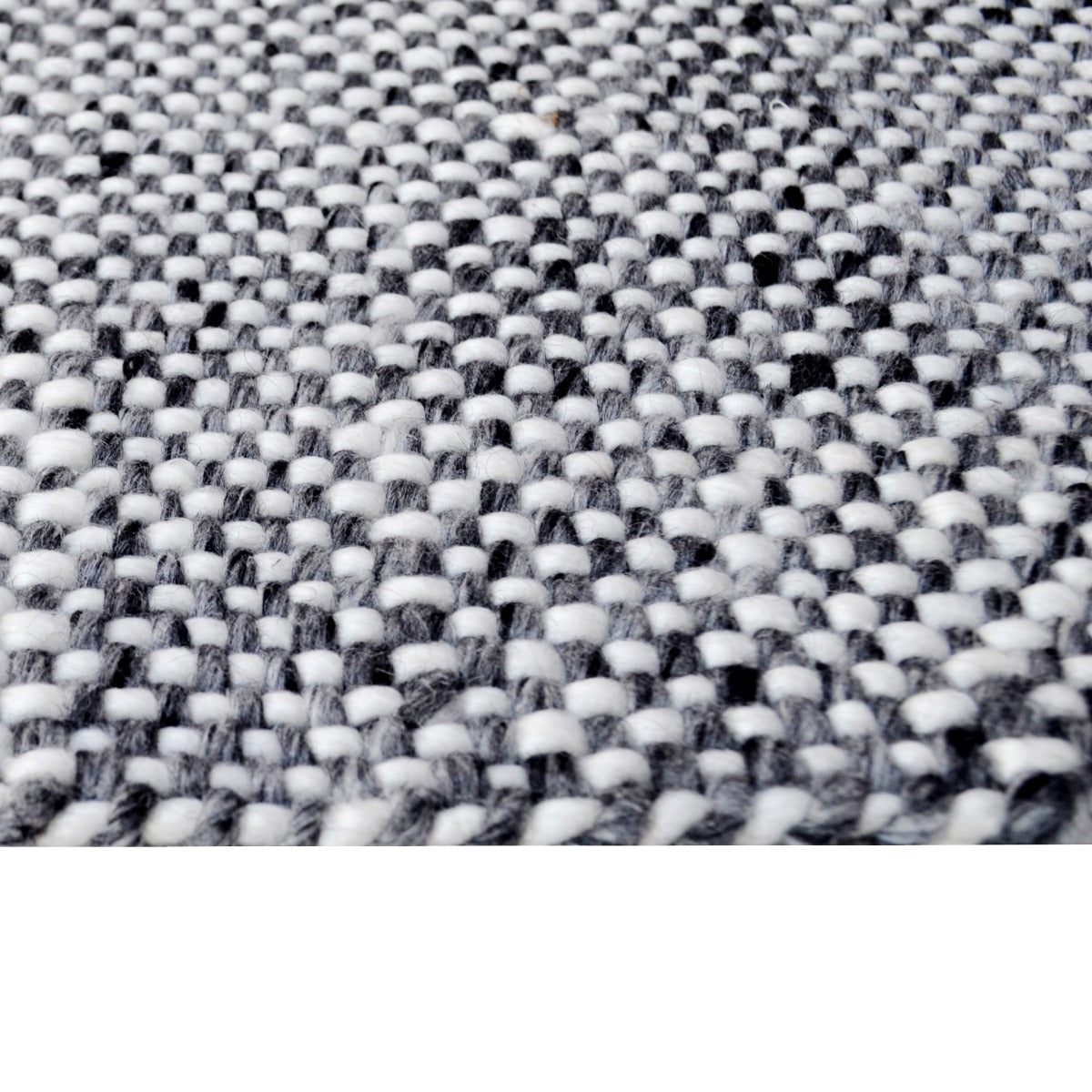 Handwoven Reversible Rug-Richmond 6360-Charcoal-110x160cm