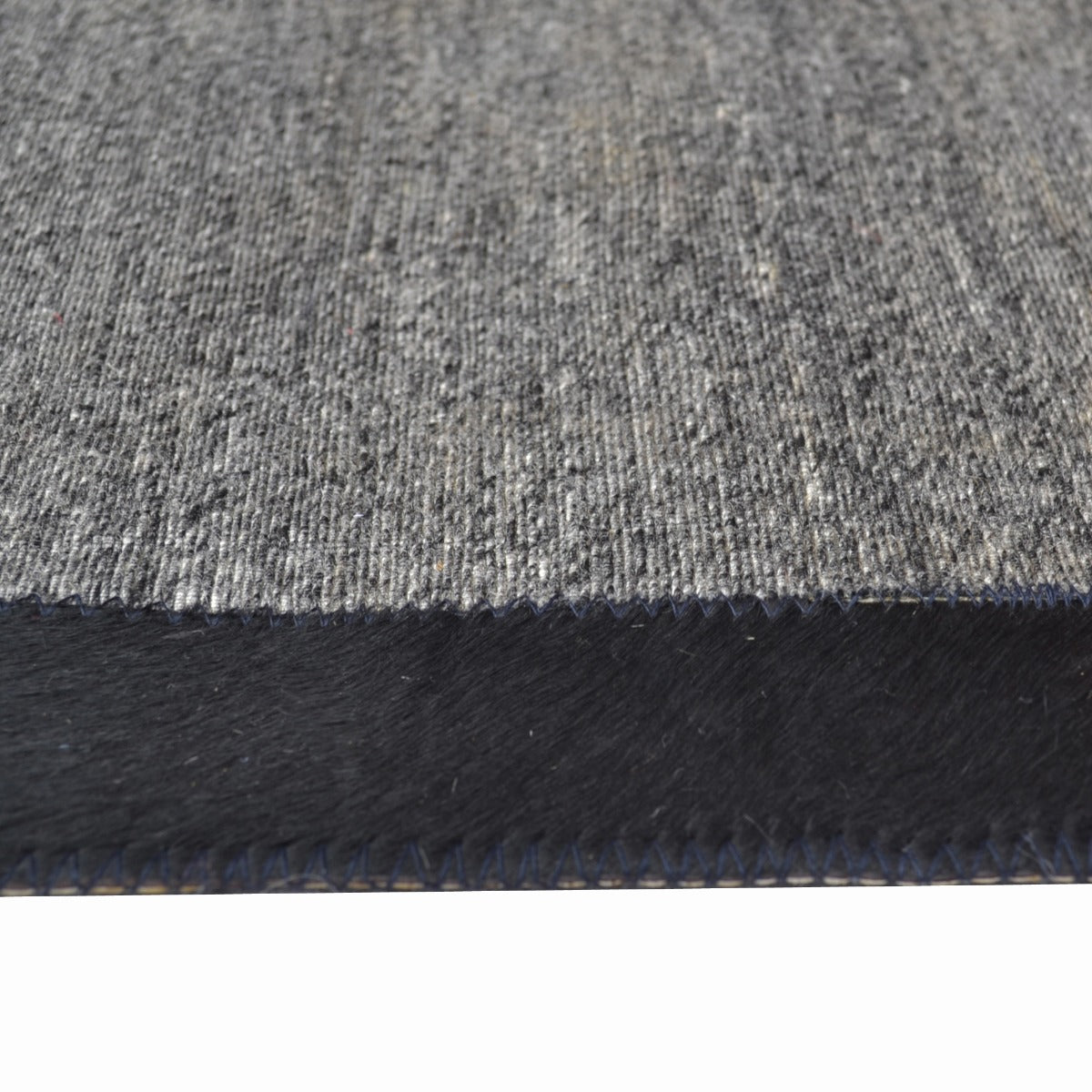 Modern Handwoven Rug-Signature 3636-Charcoal/Black-110x160cm