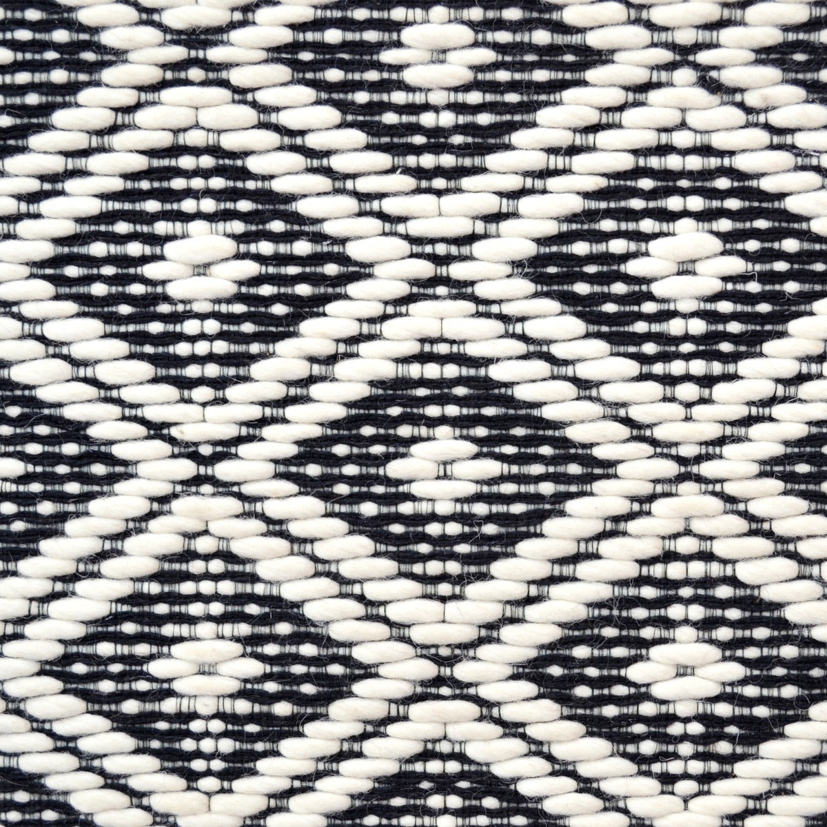 Designer Vision Wool Rug-6279-Ivory-Black-110x160cm