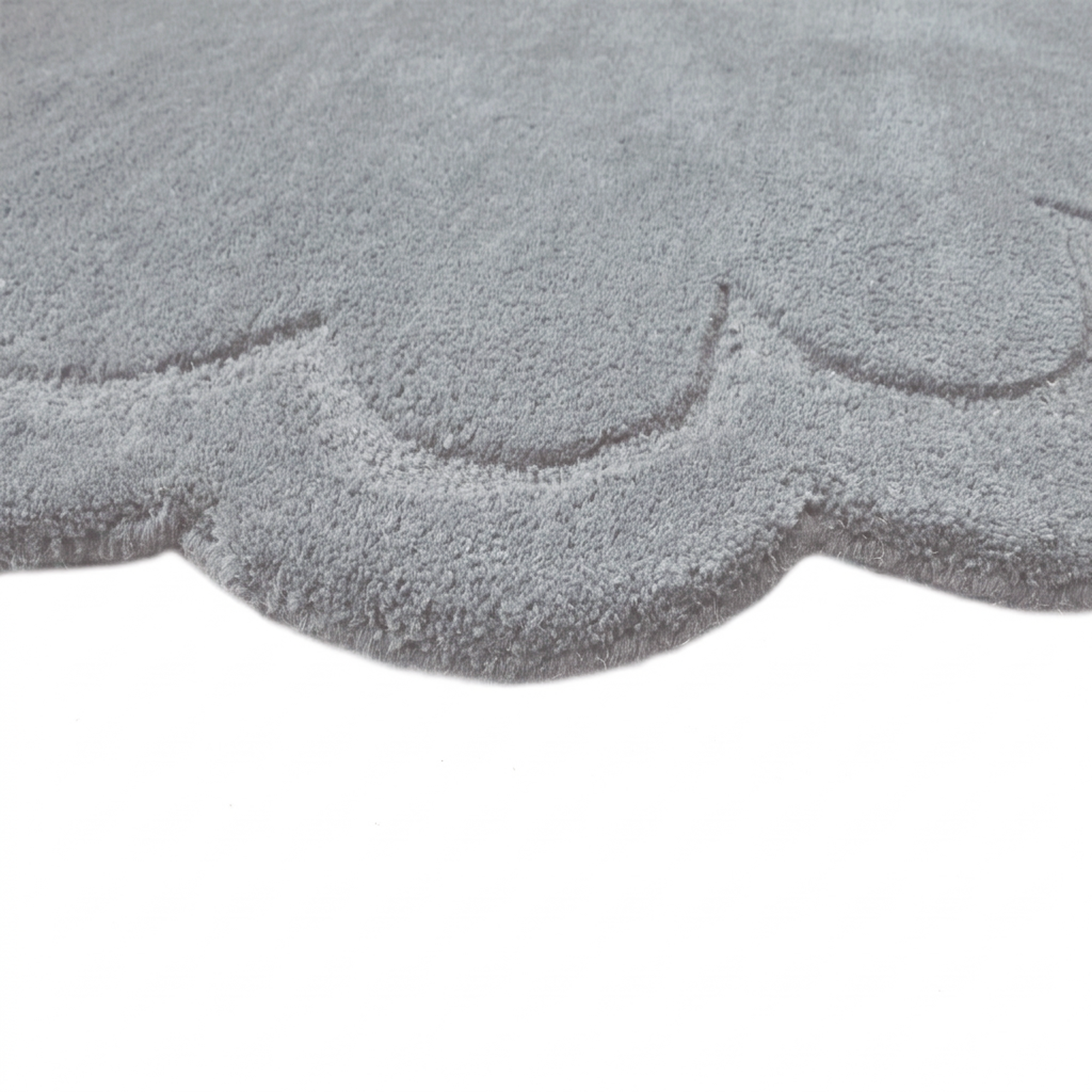 Handtufted Wool Rug-Rivoli 6447-Storm Grey-160X160cm