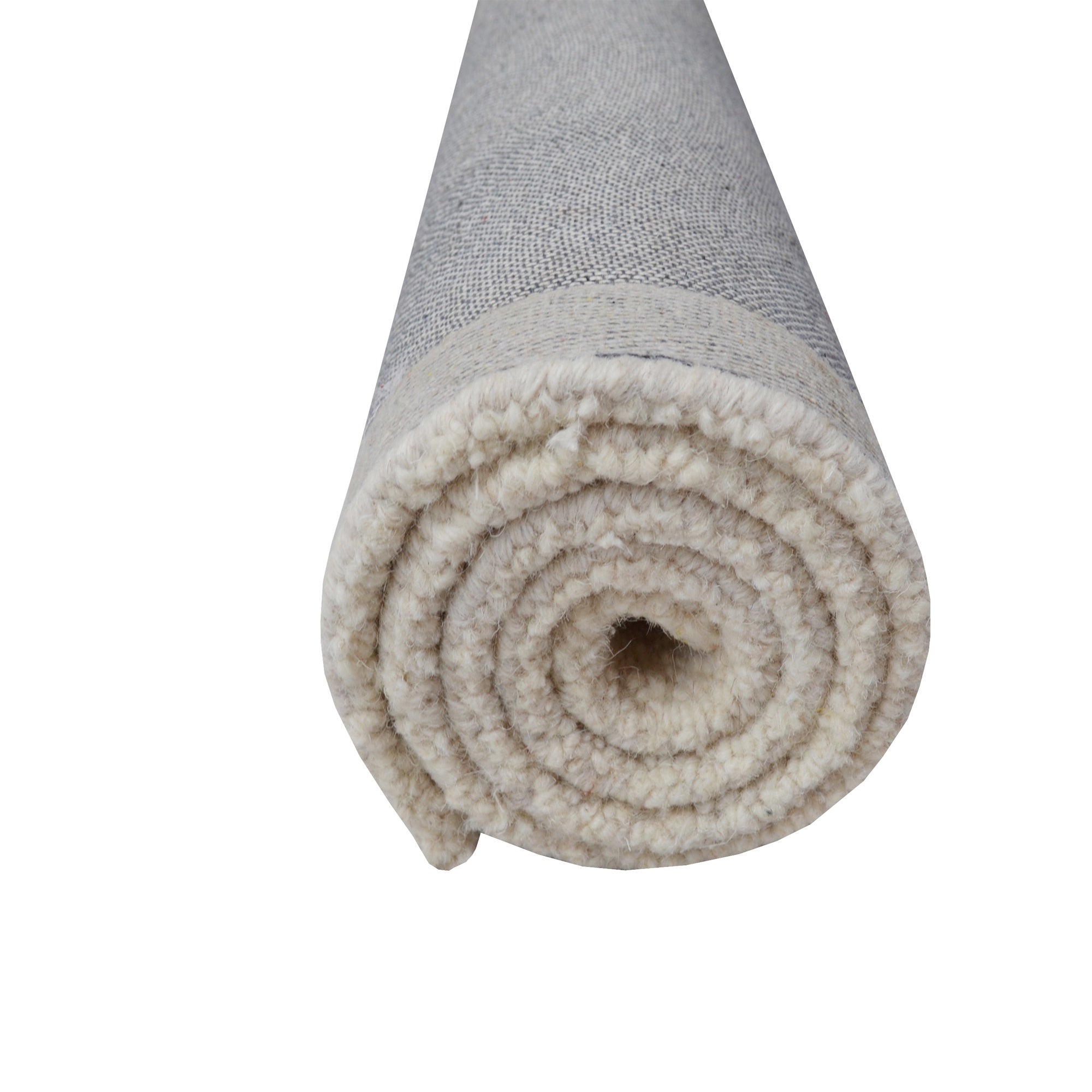 Handtufted Wool Rug-Decotex 6451-Ivory/Multi-80X150cm