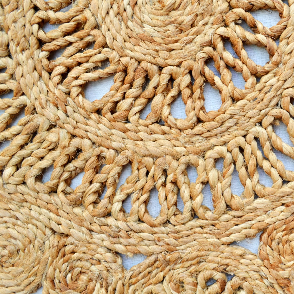 Eco-friendly Natural Jute Rug-Kerla 1139-Natural-40x120cm