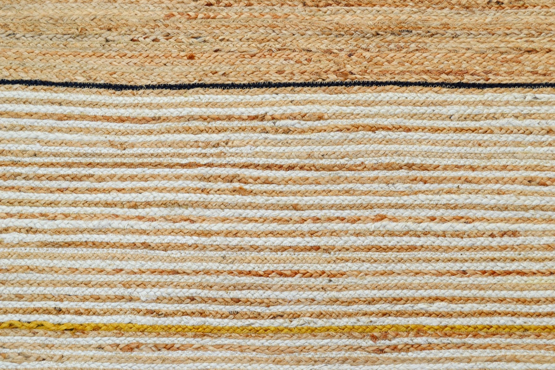 Handwoven Baiju Natural Jute Rug - 1093 - Natural/Ivory - 110x160cm