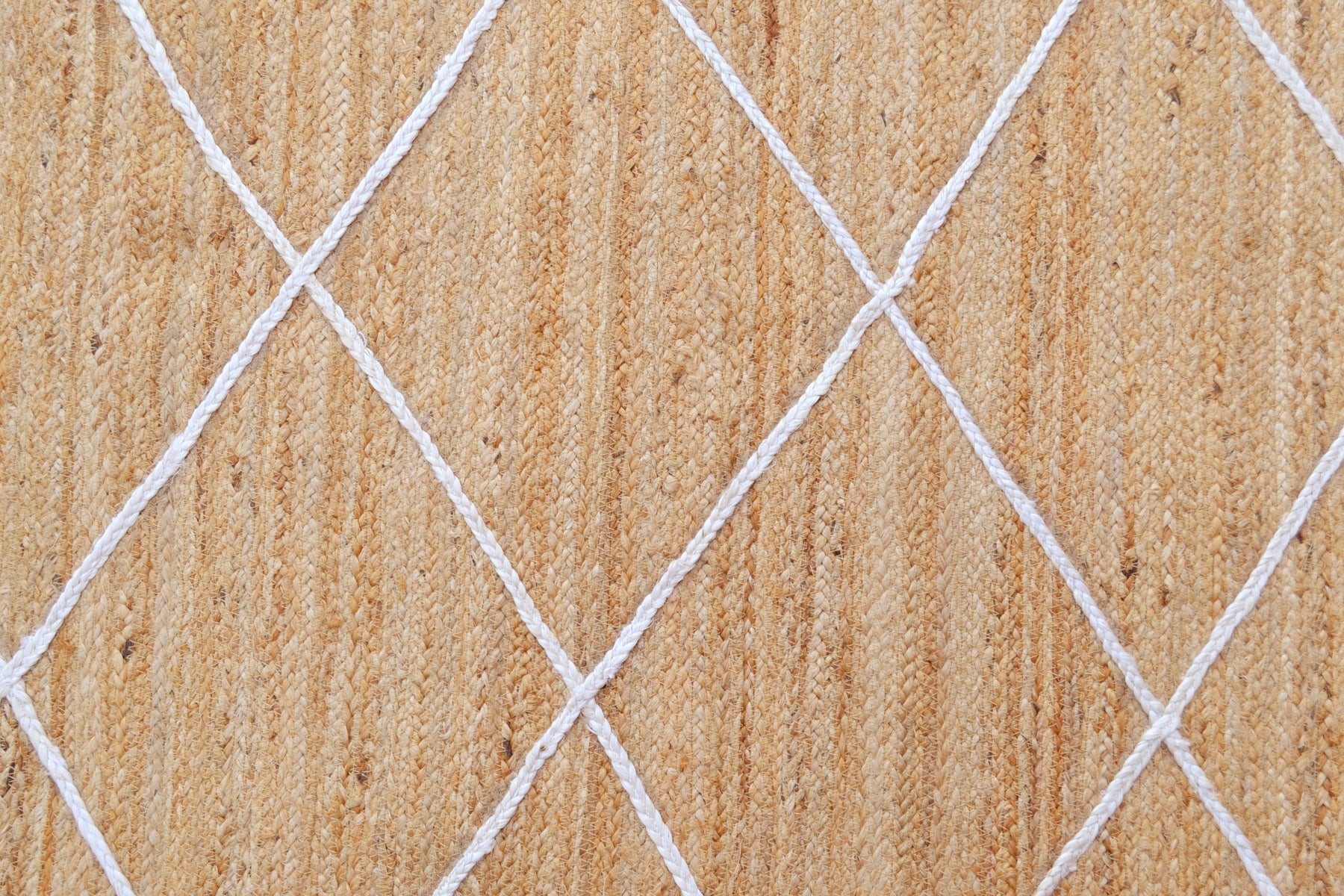 Lumbia Handwoven Natural Jute Rug - 1091 - Natural - 110X160cm