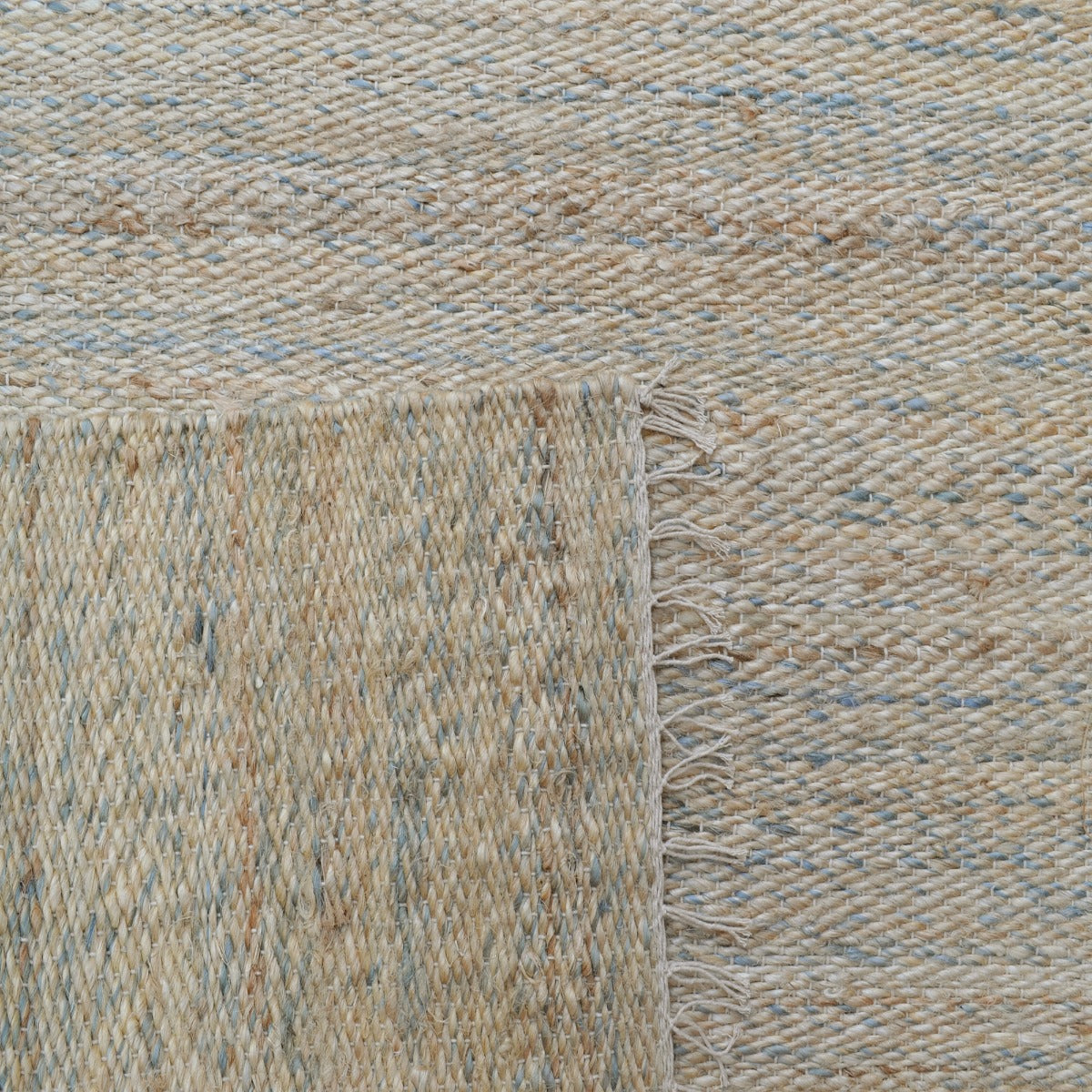 Handwoven Natural Jute Rug-Falcon 1130-Beige-110x160cm