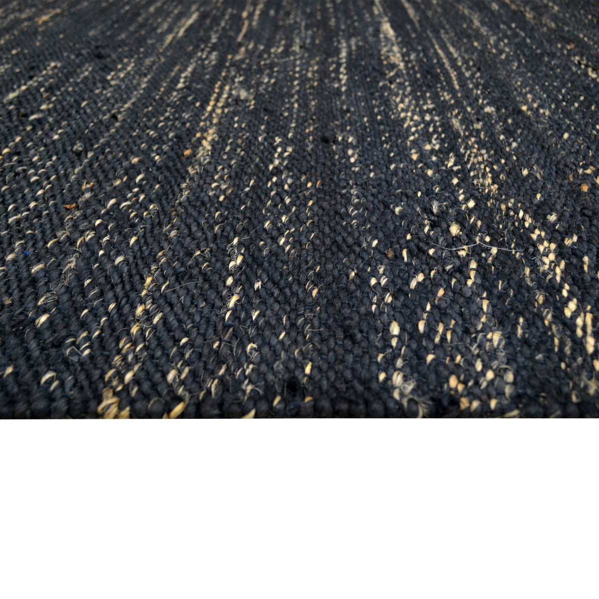 Natural Handwoven Jute Rug-Falcon 1130-Charcoal-110x160cm