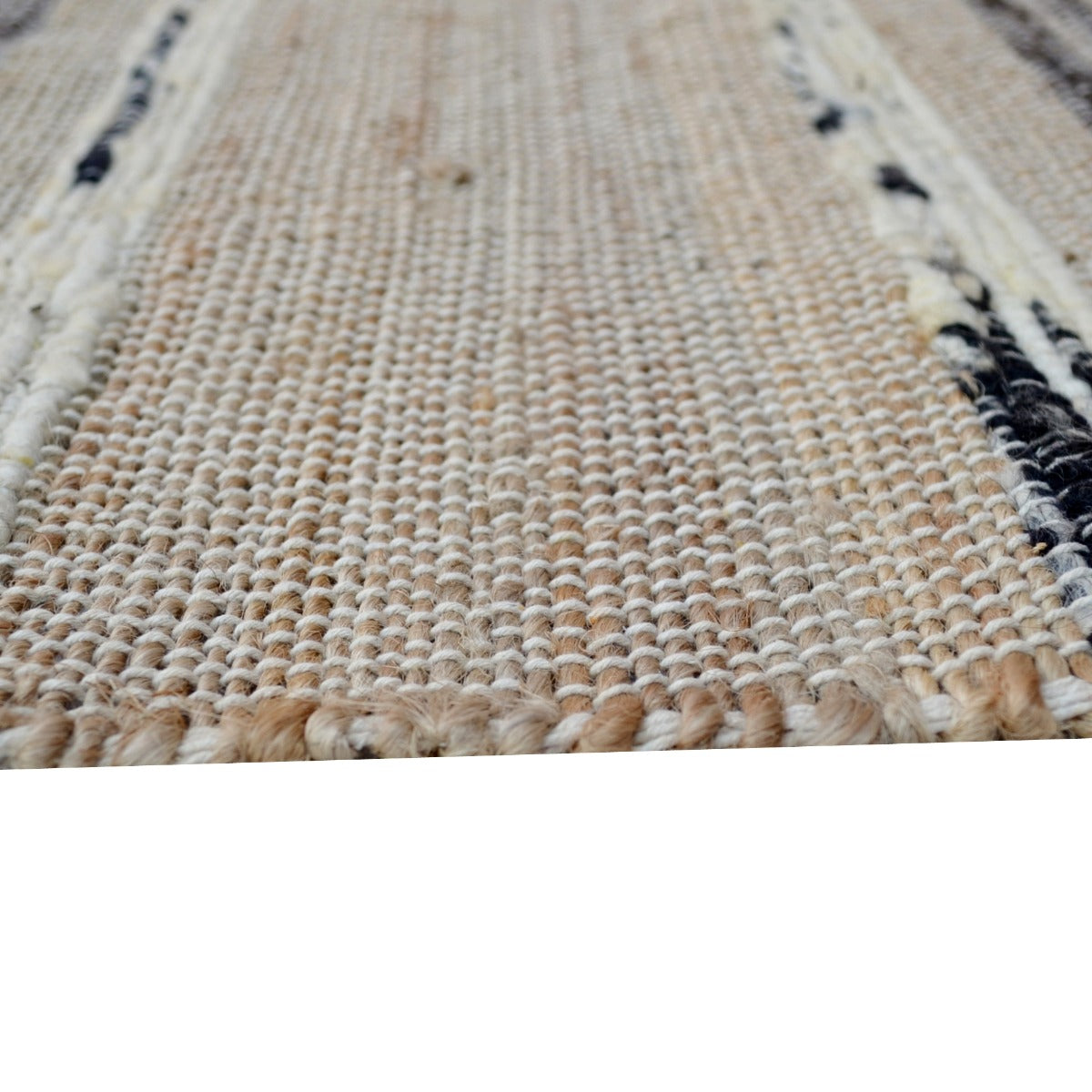 Eco-friendly Natural Jute Rug-Havana 1113-Natural-110x160cm
