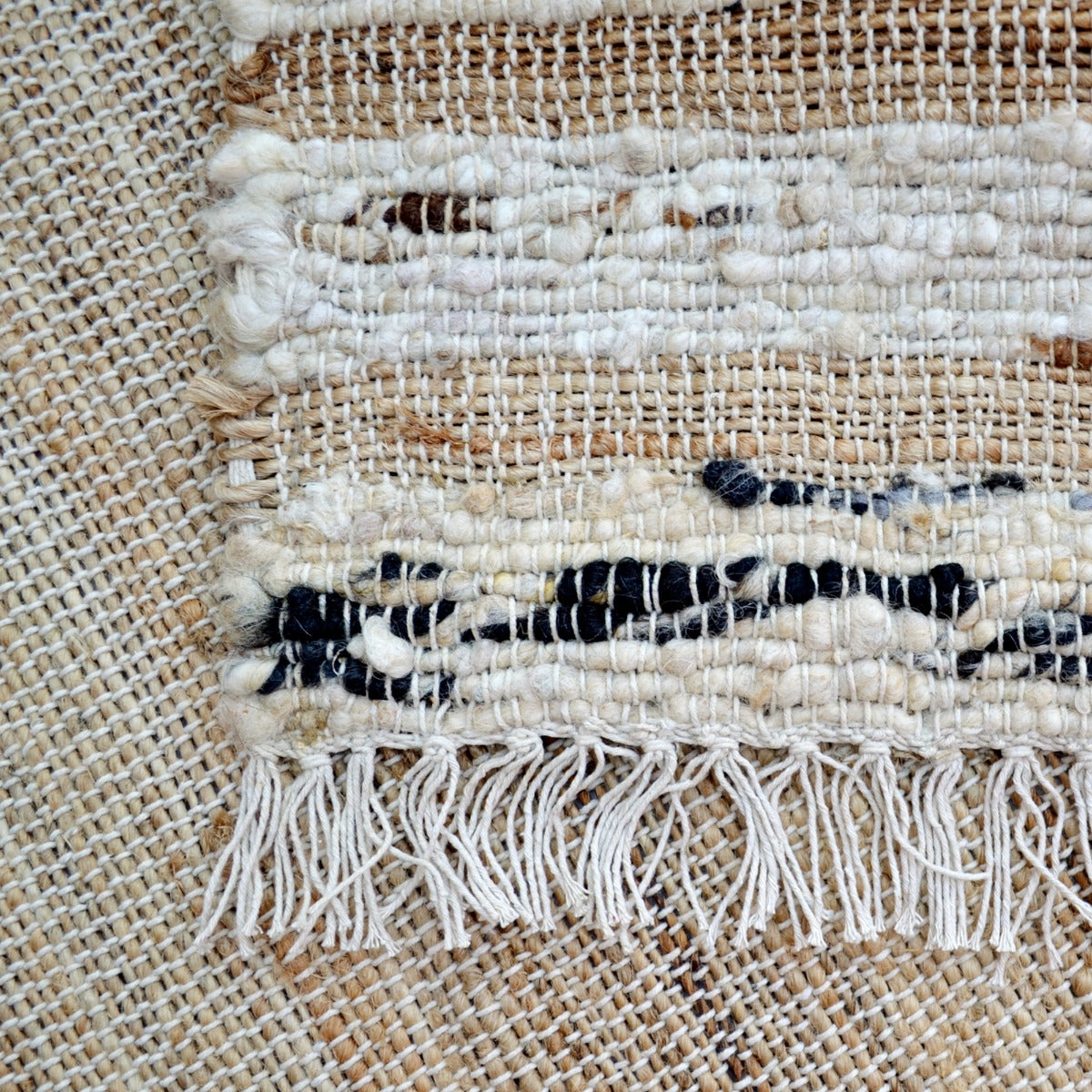 Eco-friendly Natural Jute Rug-Havana 1114-Natural-110x160cm