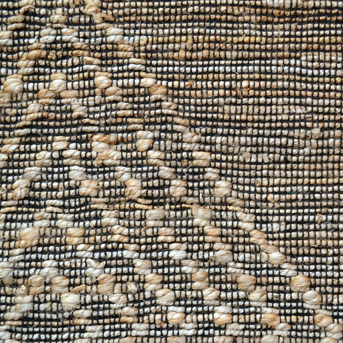 Handwoven Natural Jute Rug-Jamaica 1102-Natural-110x160cm