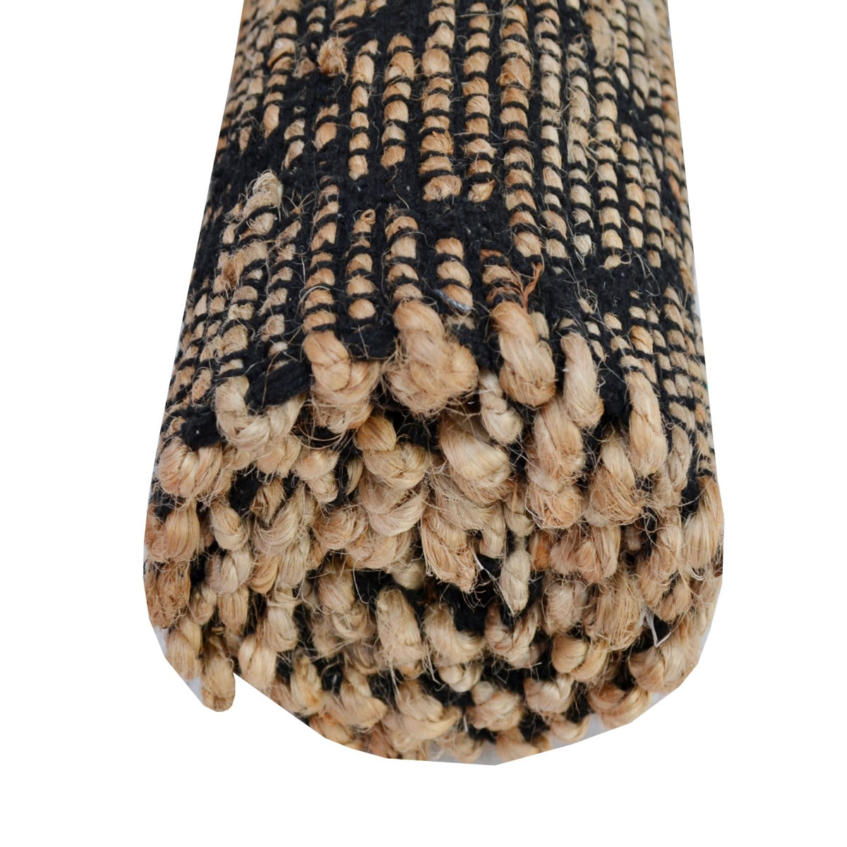 Handwoven Natural Jute Rug-Jamaica 1102-Natural-110x160cm