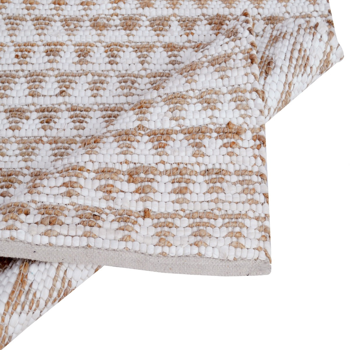 Eco-friendly Natural Jute Rug-Jamaica 1105-Multi-80x150cm