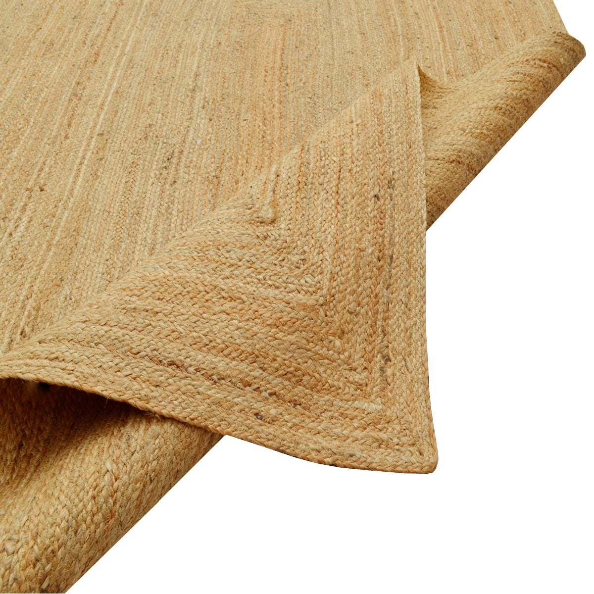 Eco-friendly Jute Rug-Kochi 1116-Natural-110x160cm