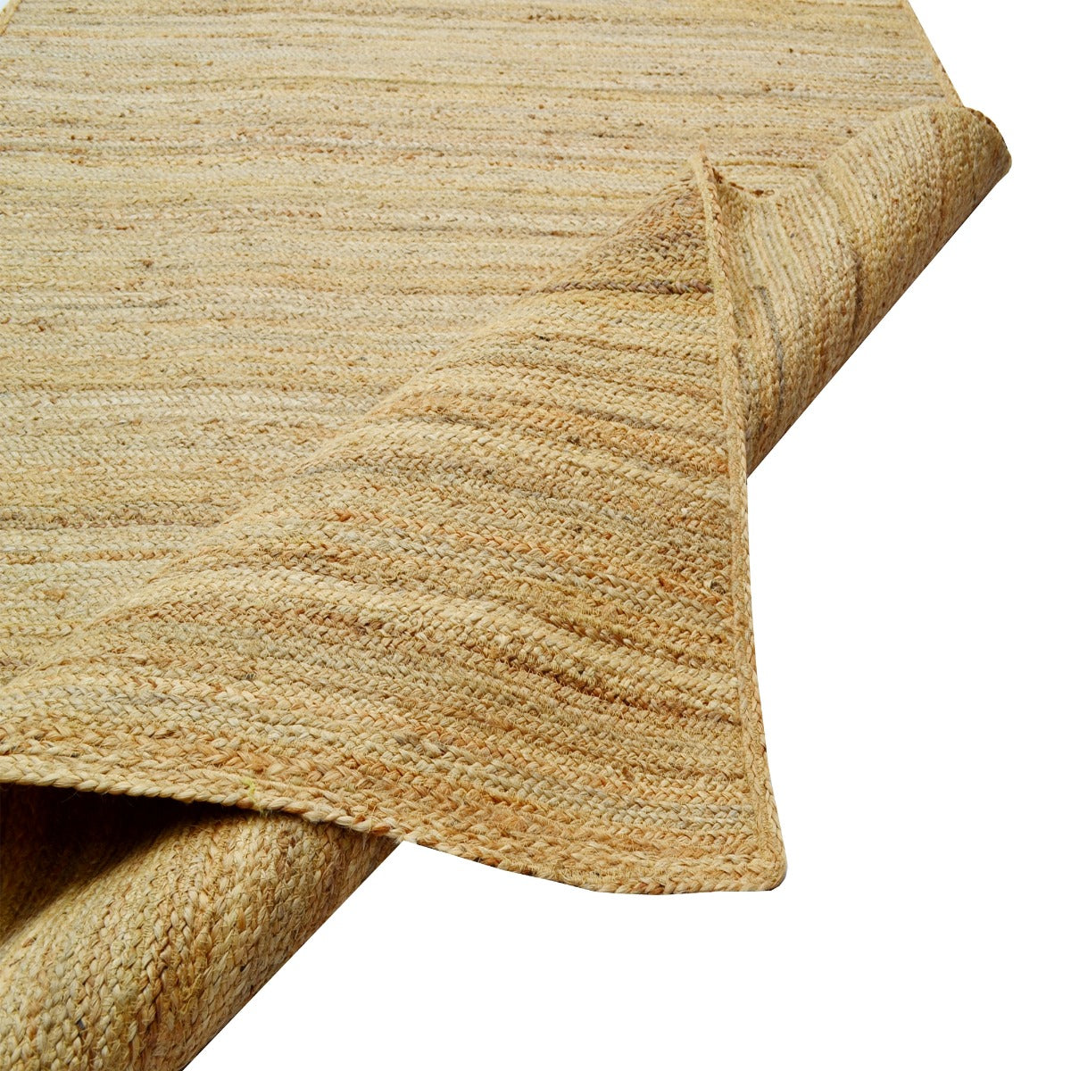 Eco-friendly Jute Rug-Kochi 1117-Natural-110x160cm