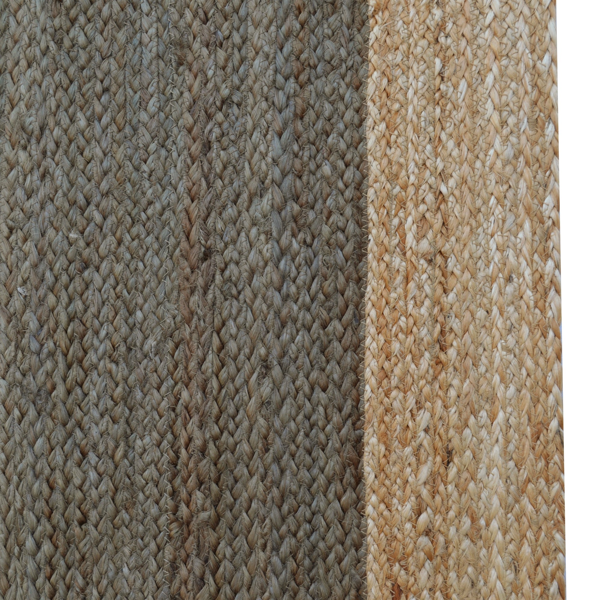 Handwoven Border Jute Rug-1147-Natural/Heena-80x150cm