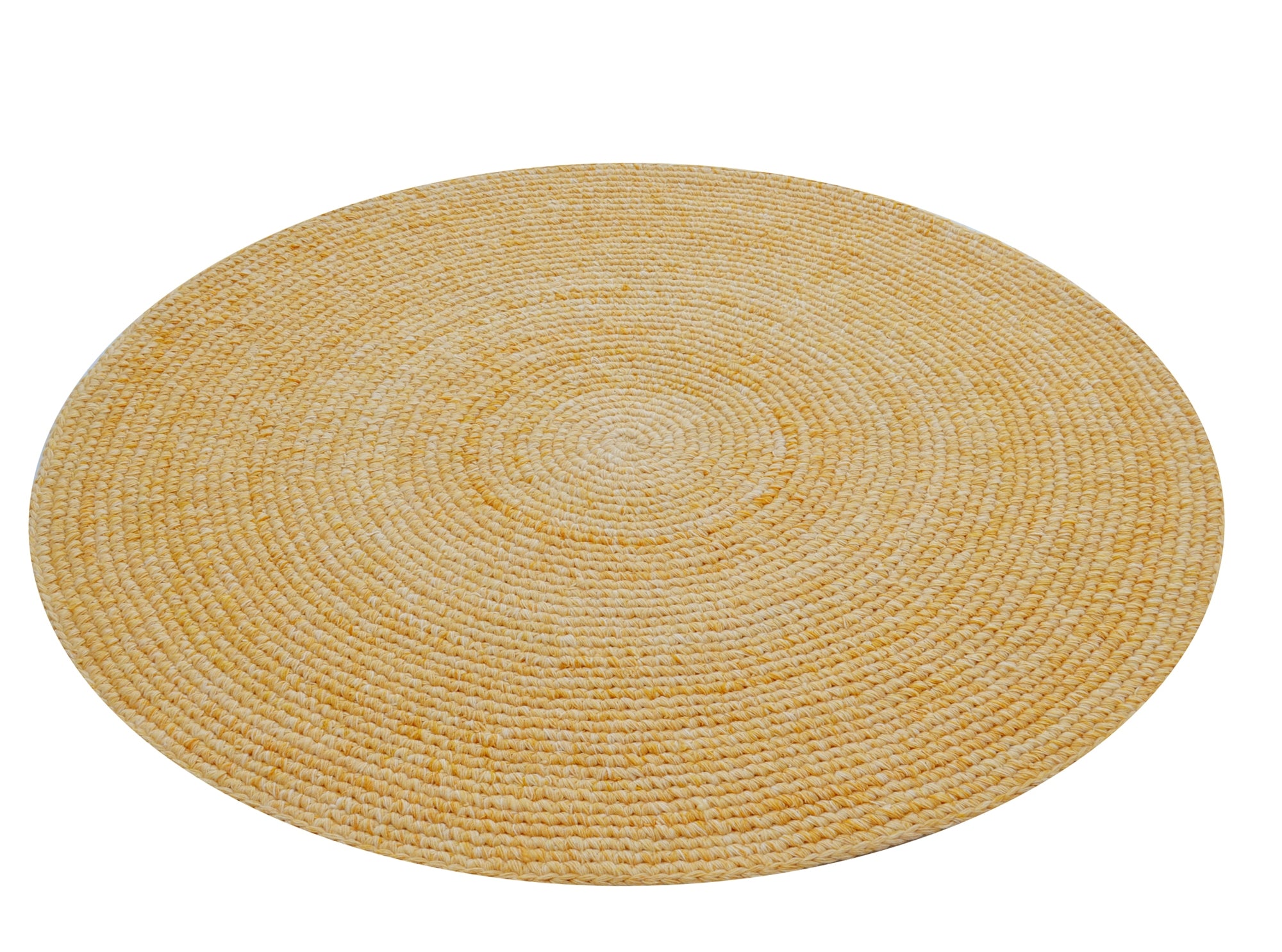 Ultra Chic Indoor/Outdoor Rug - Orbit 6223 - Apricot - 120x120cm