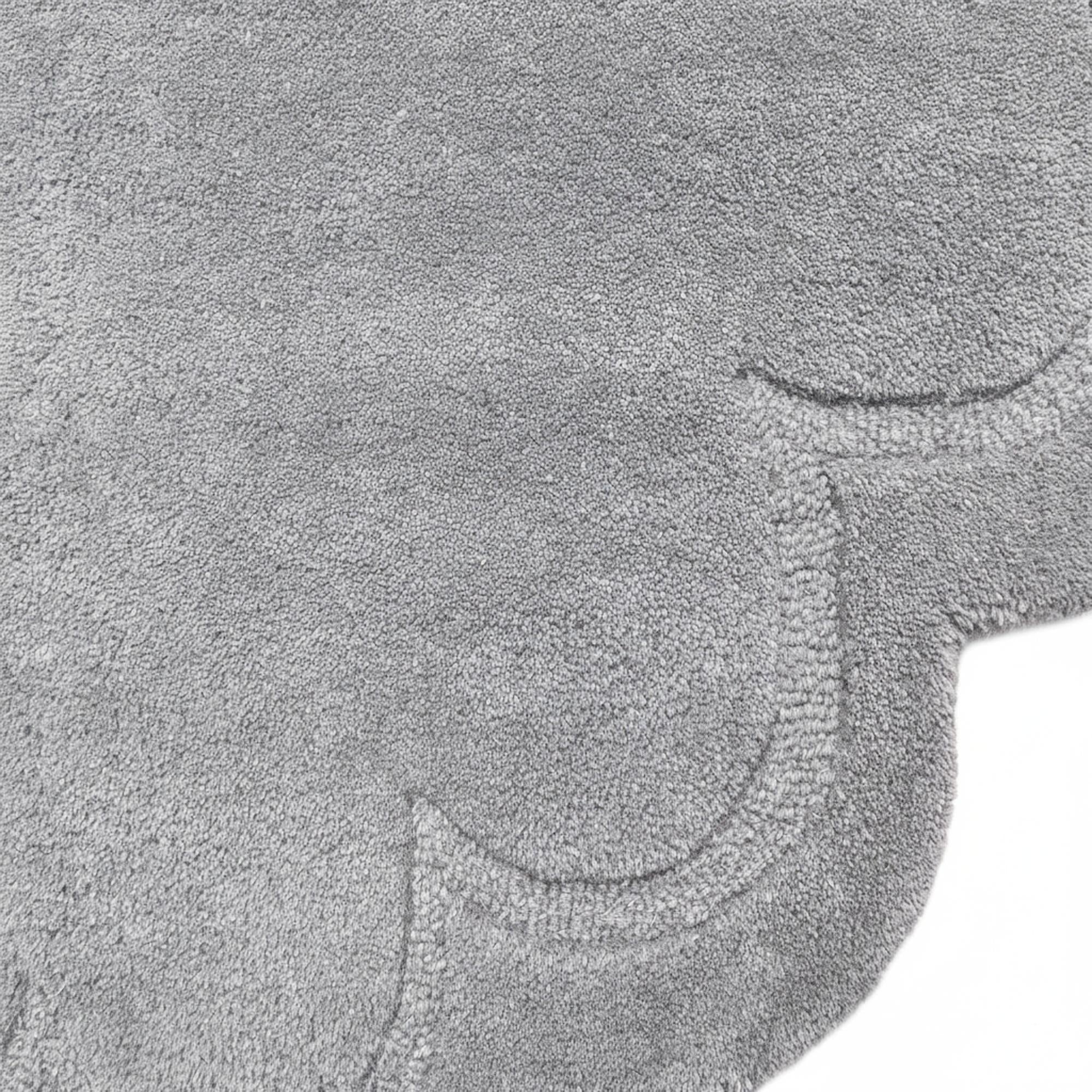 Handtufted Wool Rug-Rivoli 6447-Storm Grey-160X160cm