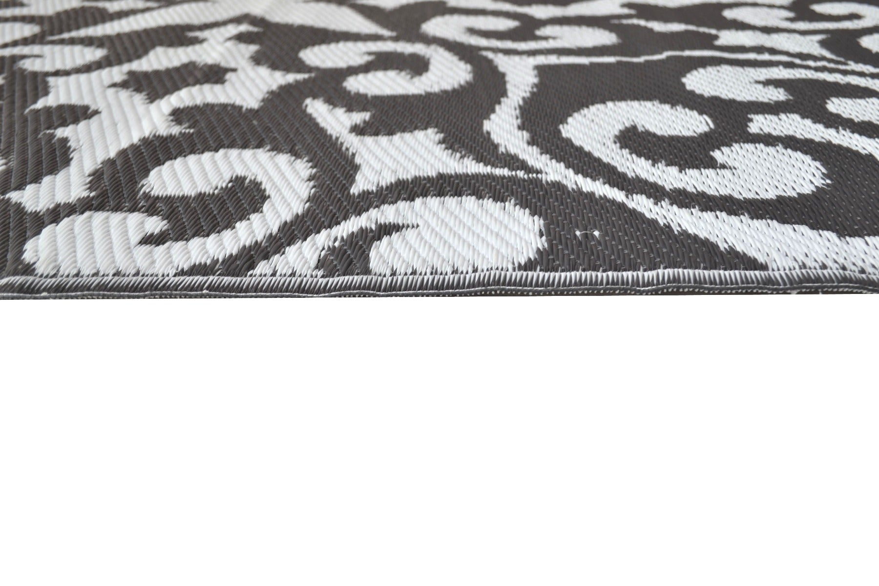 Alfresco Reversible Outdoor Mat - 21A2 - Grey/White - 120x170cm