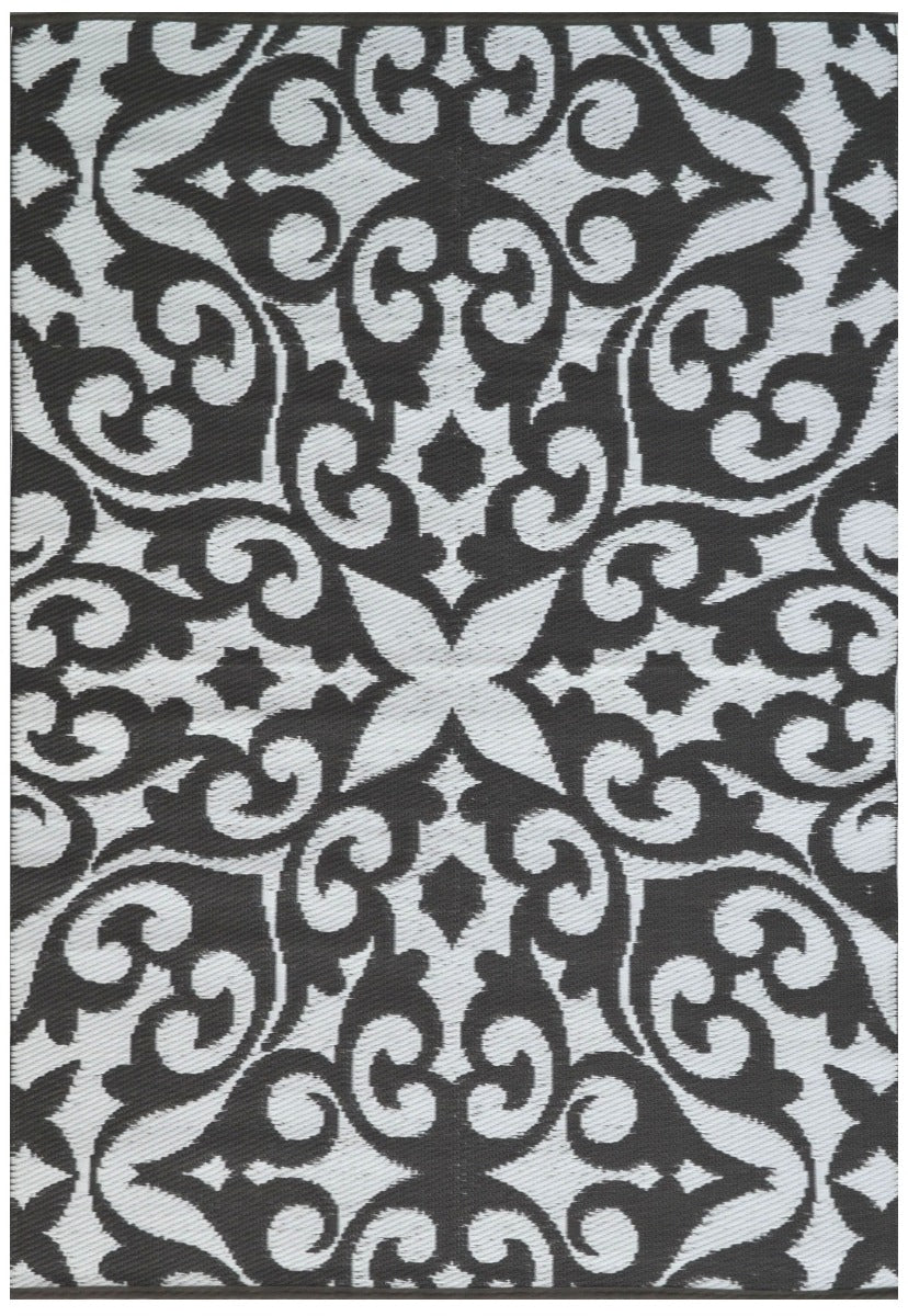Alfresco Reversible Outdoor Mat - 21A2 - Grey/White - 120x170cm