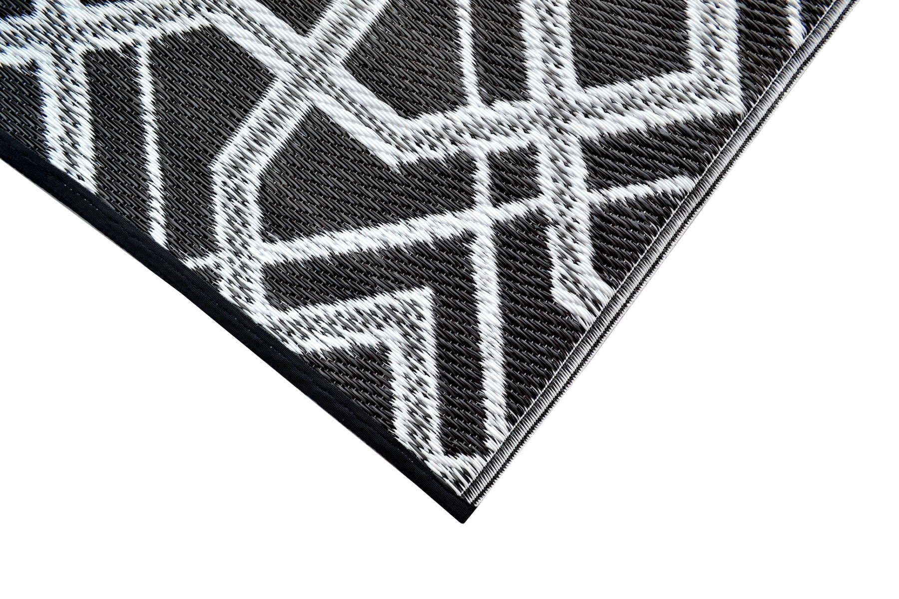 Alfresco Reversible Outdoor Mat - 21A5 - Grey/White - 120x170cm