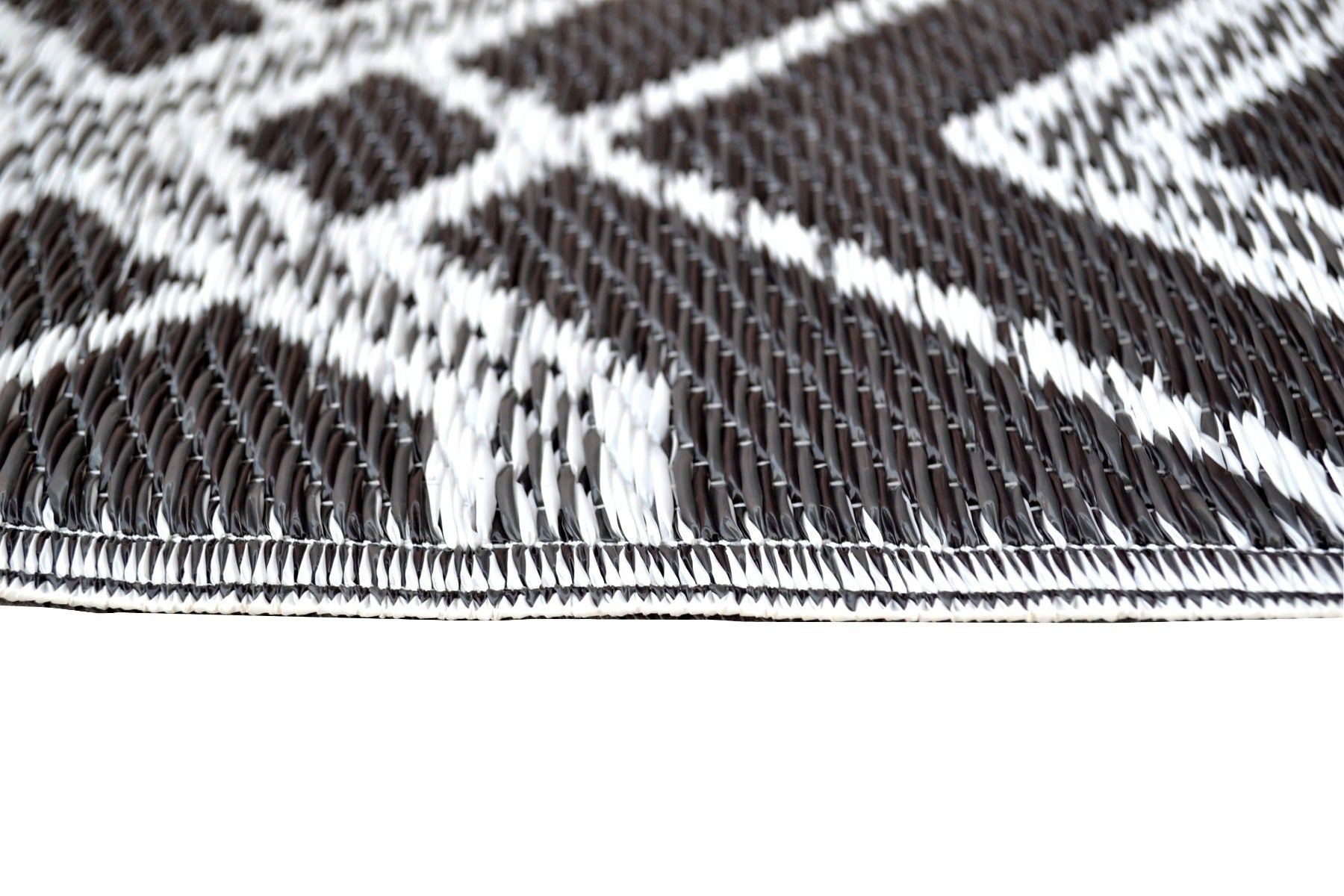 Alfresco Reversible Outdoor Mat - 21A5 - Grey/White - 120x170cm