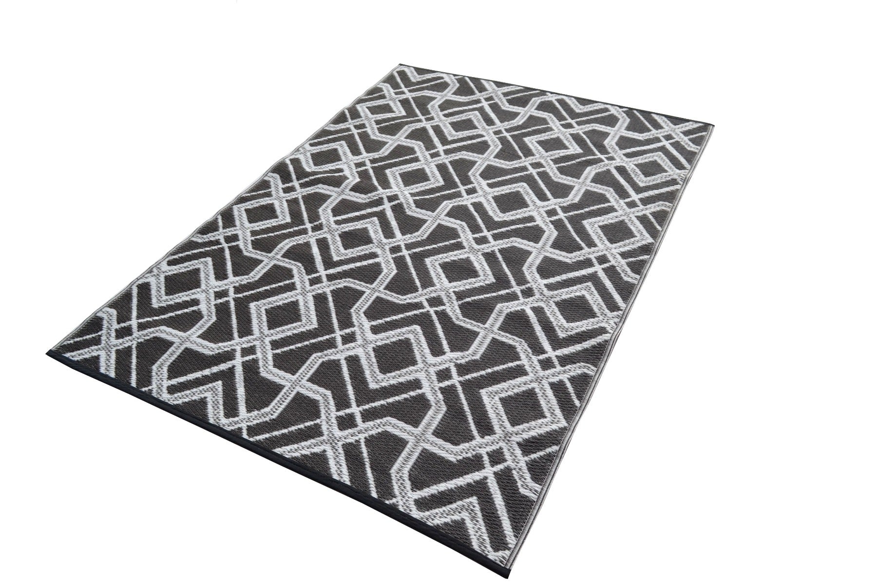 Alfresco Reversible Outdoor Mat - 21A5 - Grey/White - 120x170cm