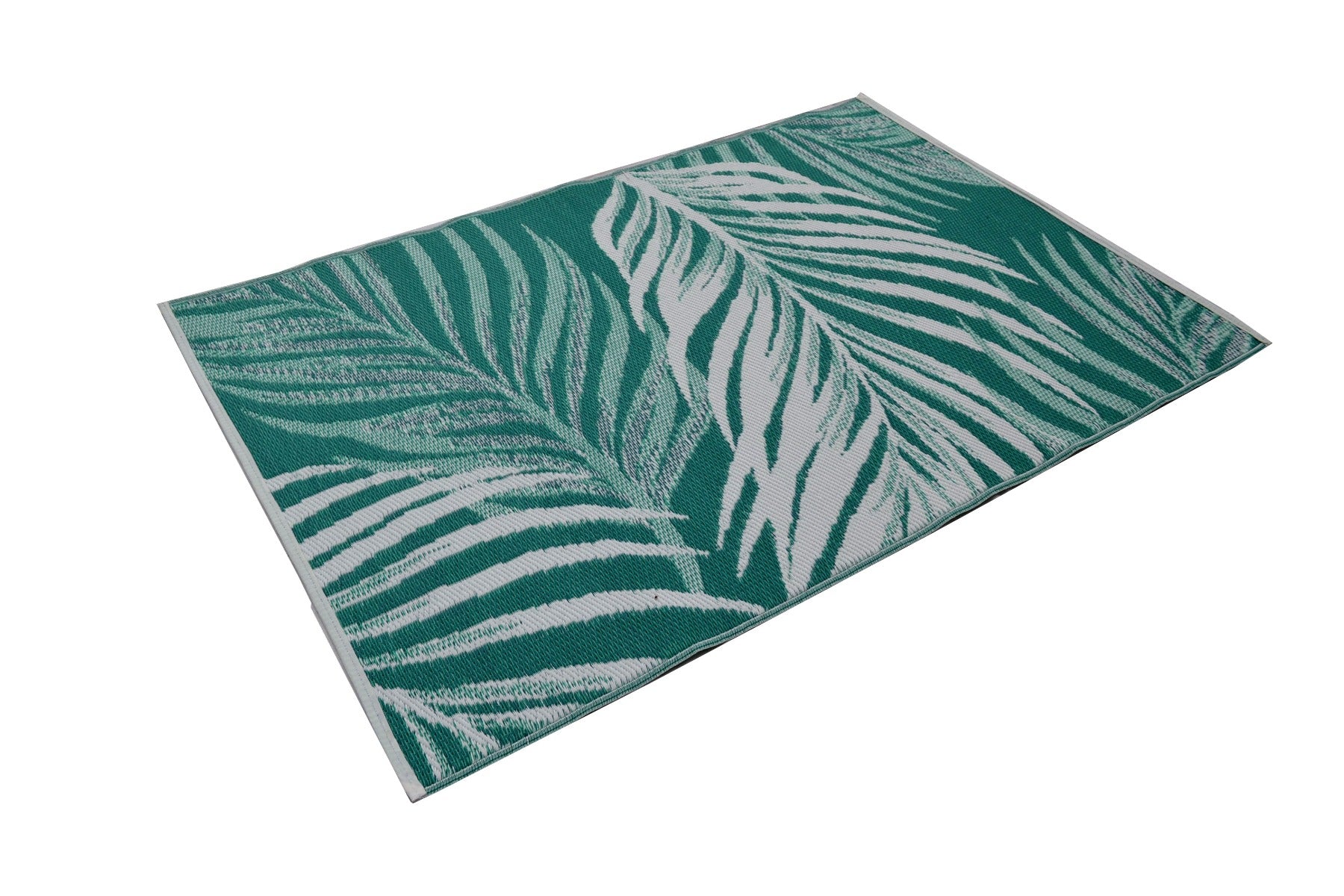 Alfresco Reversible Outdoor Mat - 21A8 - Green/White - 120x170cm