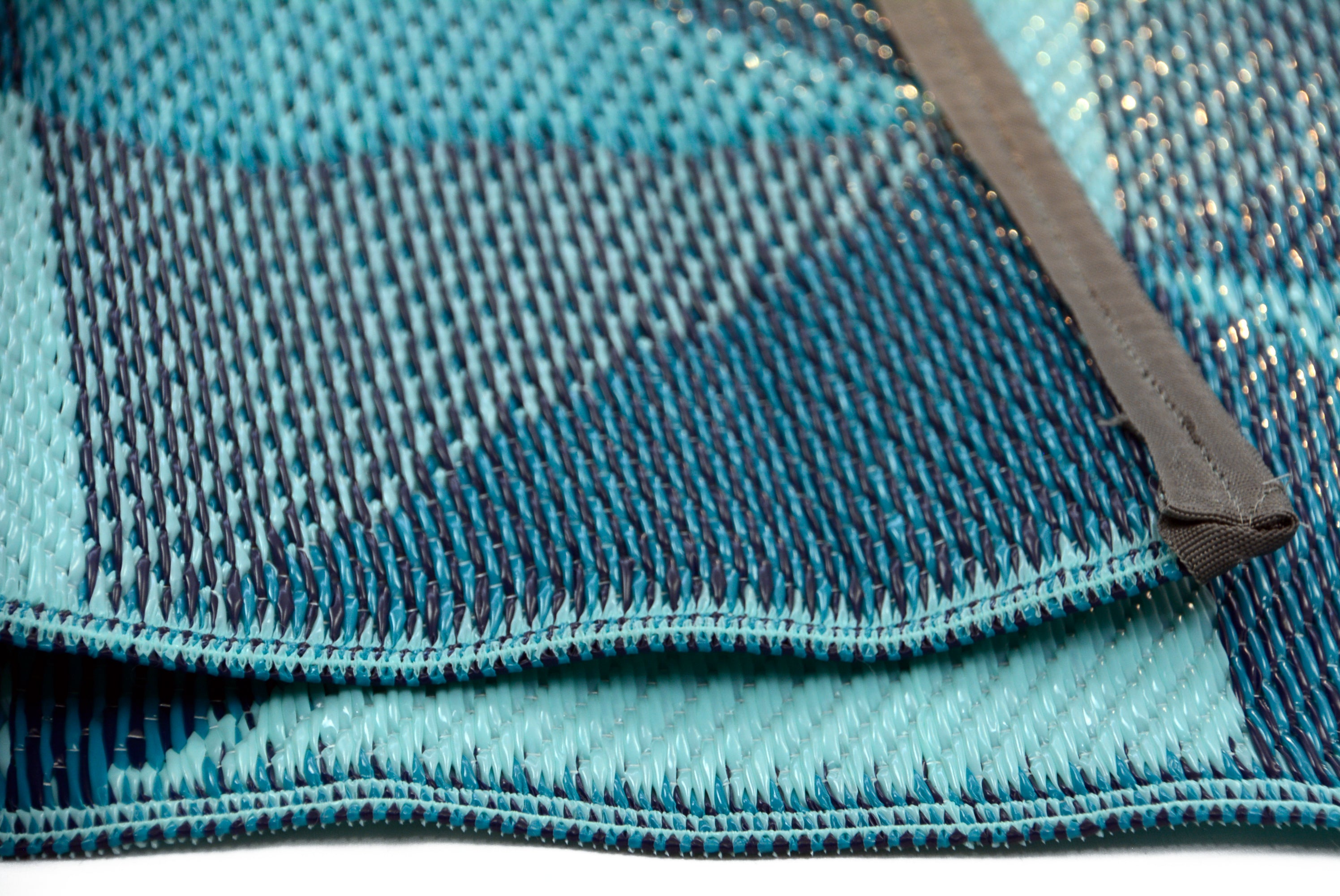 Vibrant & Reversible Outdoor/Indoor Mats - Chatai 2256 - Multi Blue - 120x170