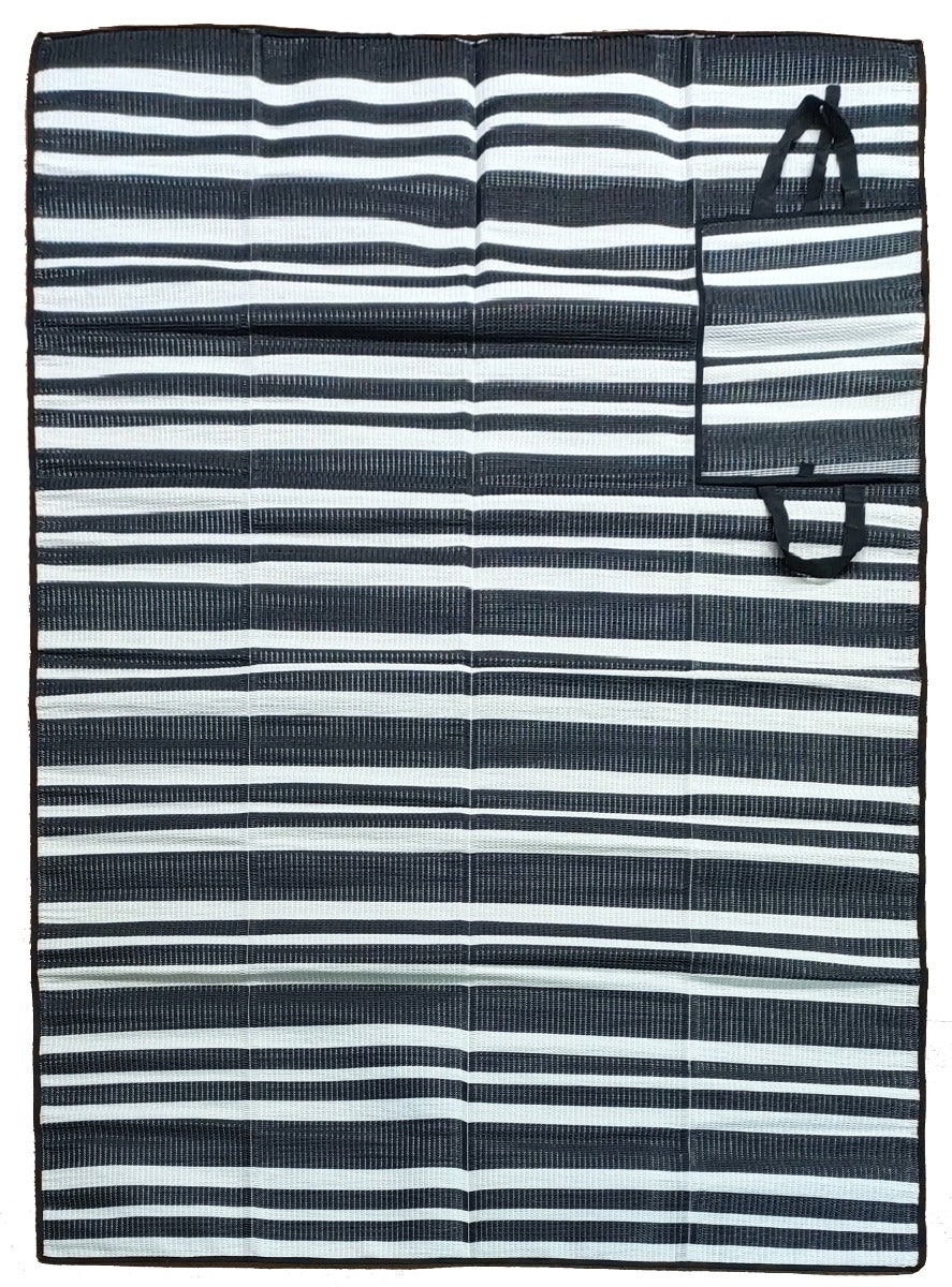 Outdoor Camping Picnic Mat-Chatai 23LB3-Black-150x240cm