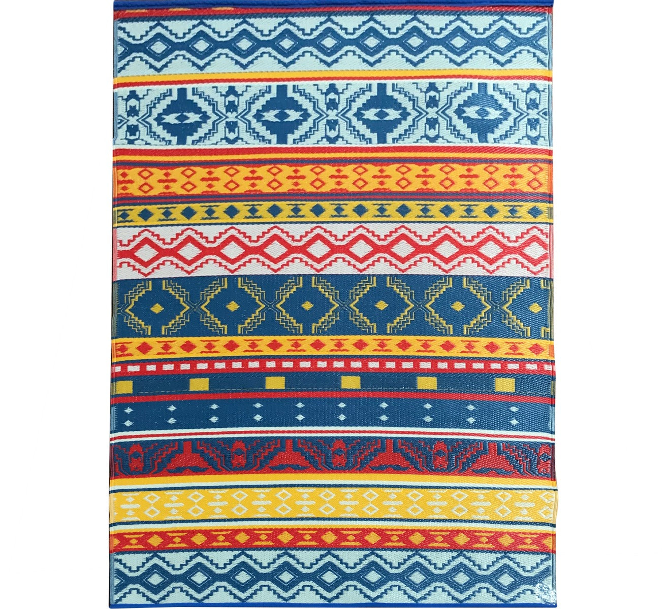 Reversible Outdoor Mats - Chatai 2640 - Blue - 120x170cm