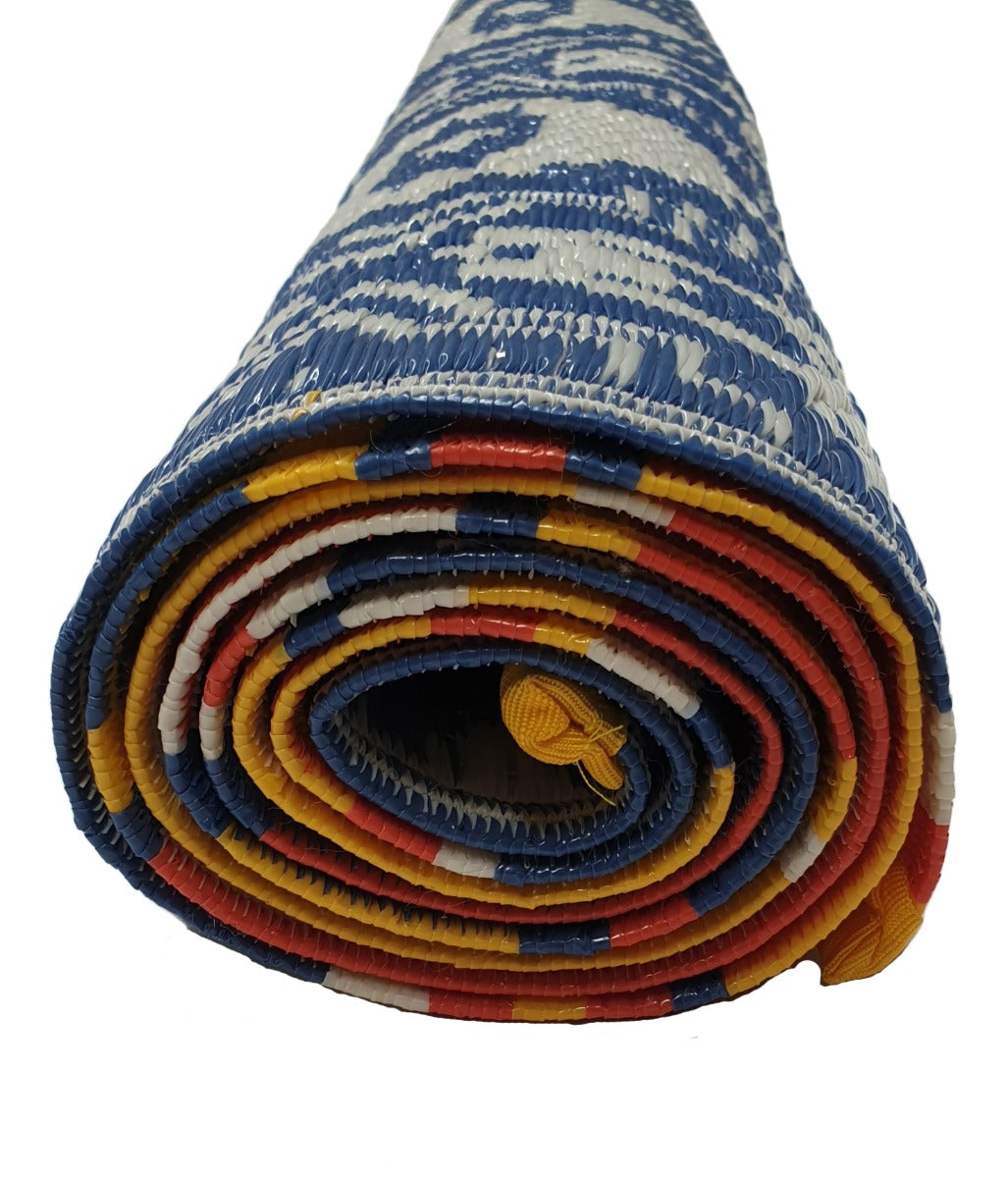 Reversible Outdoor Mats - Chatai 2640 - Blue - 120x170cm