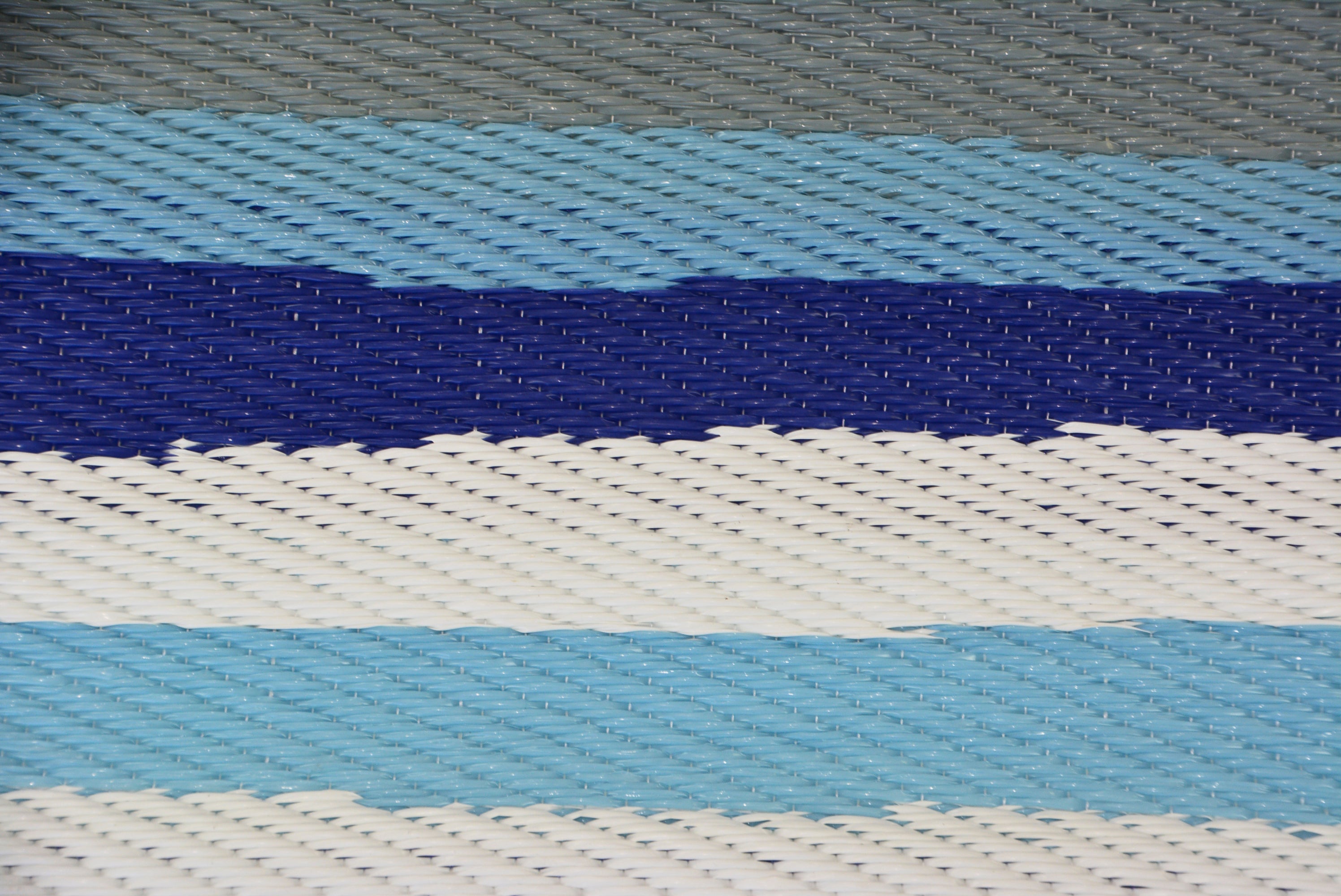 Reversible Indoor/Outdoor Mats - Chatai-2646-Blue-120x170
