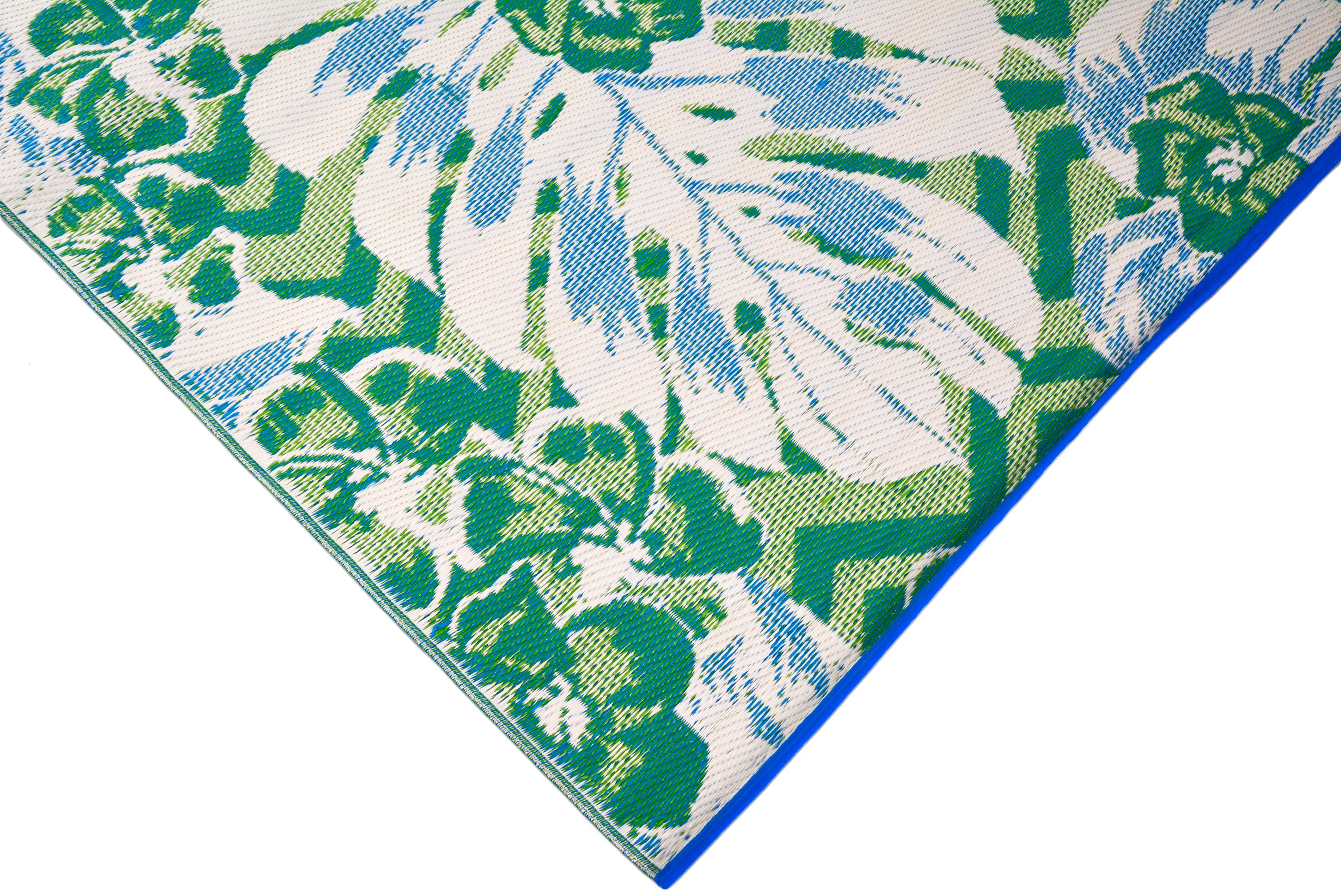 Reversible Indoor/Outdoor Mats - Chatai-2656-Green-120x170