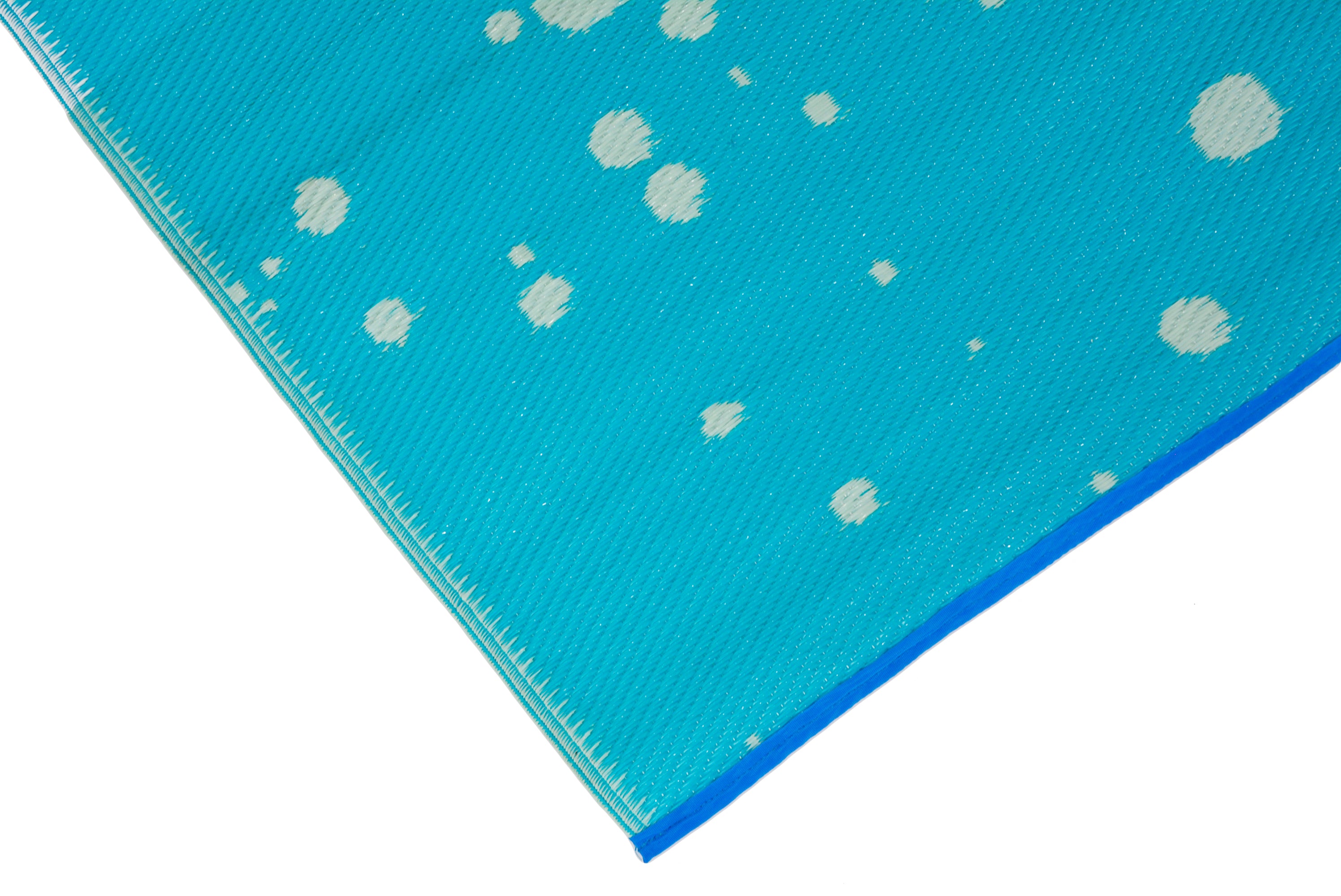 Reversible Indoor/Outdoor Mats - Chatai-2772-Ocean Blue-120x170