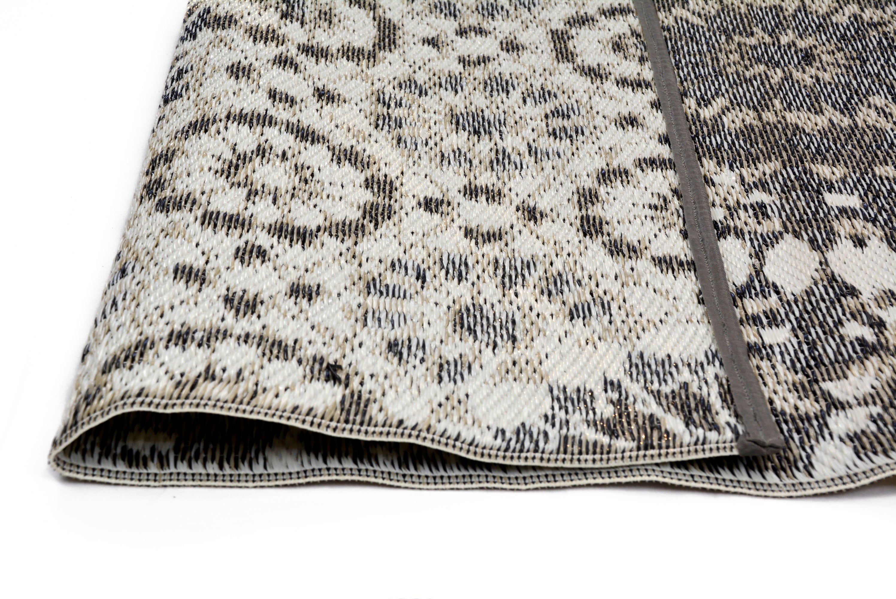 Reversible Indoor/Outdoor Mats - Chatai 2773 - Brown/Taupe-150x240