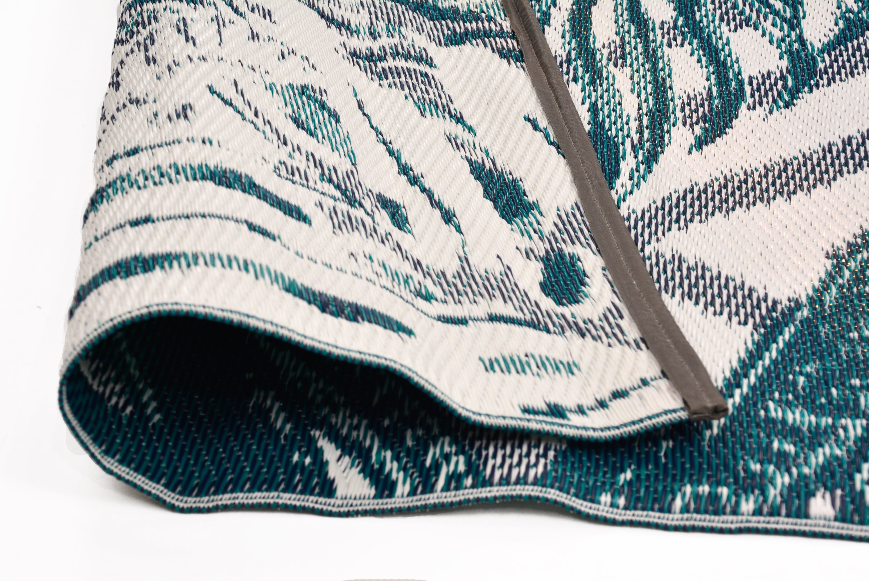Reversible Indoor/Outdoor Mats - Chatai 2786 - Green/White-120x170