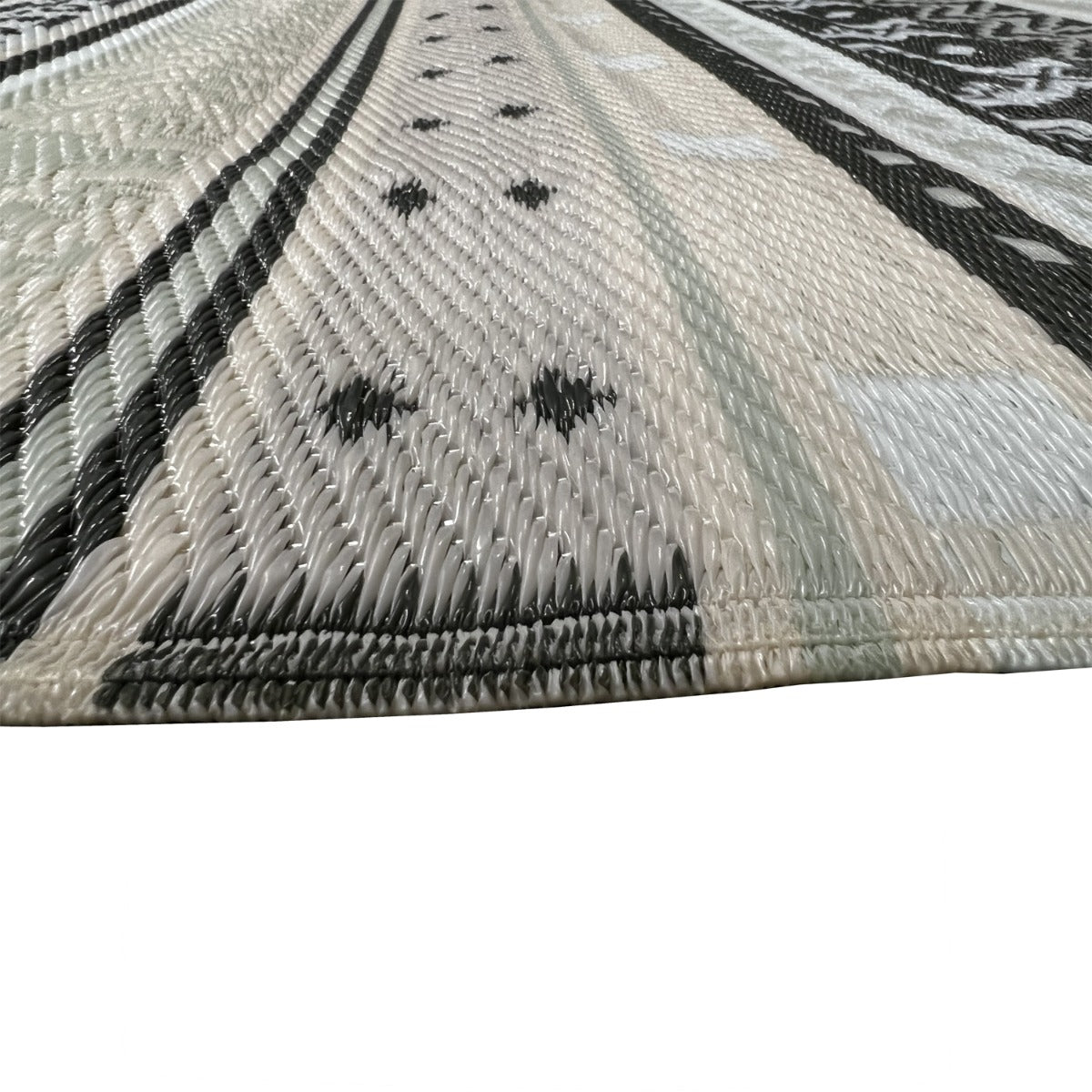 Eco-friendly Reversible Outdoor Plastic Mat-Chatai 3194-Lime Green-120x170cm