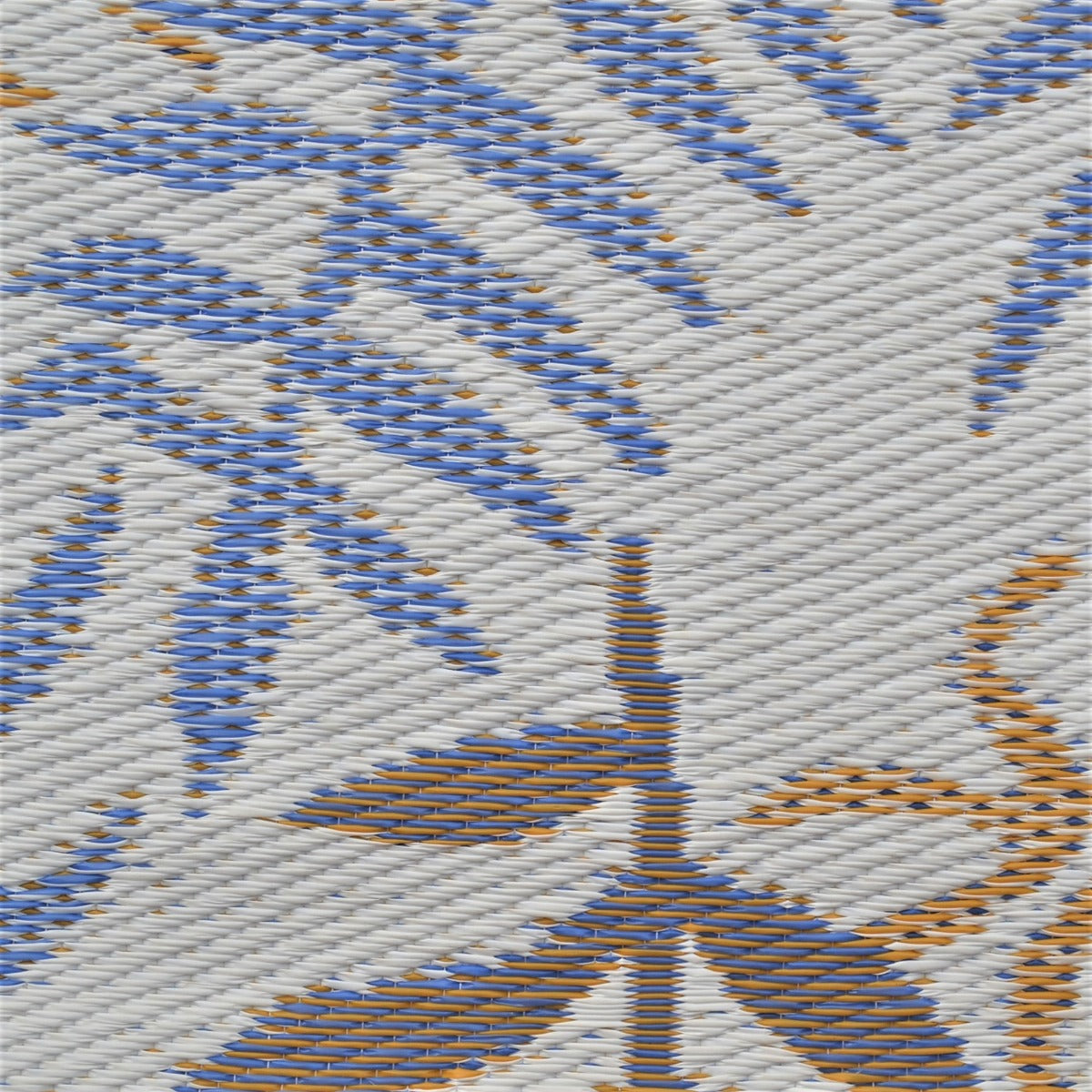 Reversible Outdoor Plastic Mat - Chatai Fern-Multi- 120x170cm
