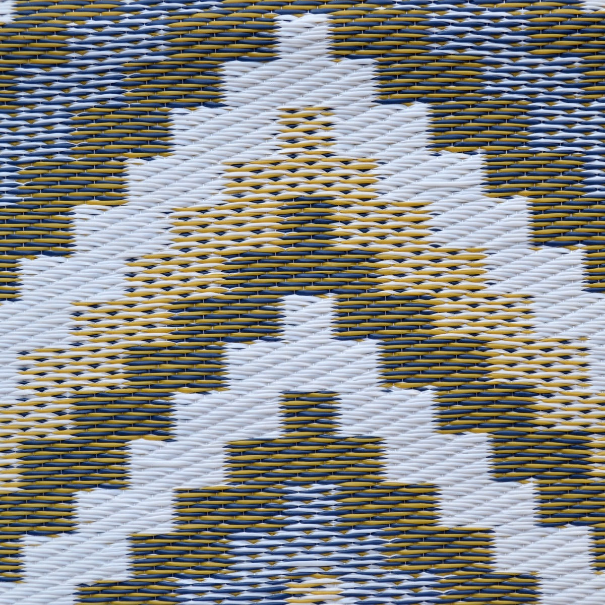Reversible Outdoor Plastic Mat - Chatai Illusion-Multi- 120x170cm