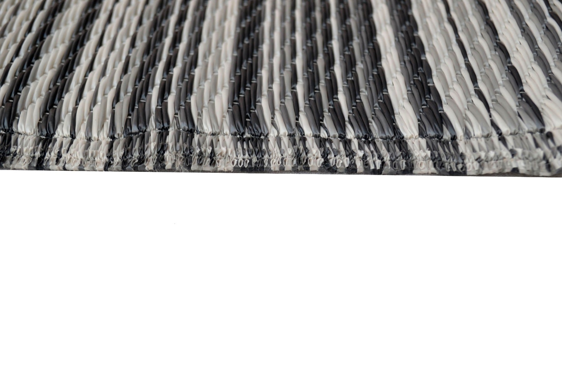 Alfresco Reversible Outdoor Mat - Rondo - Grey - 120x170cm