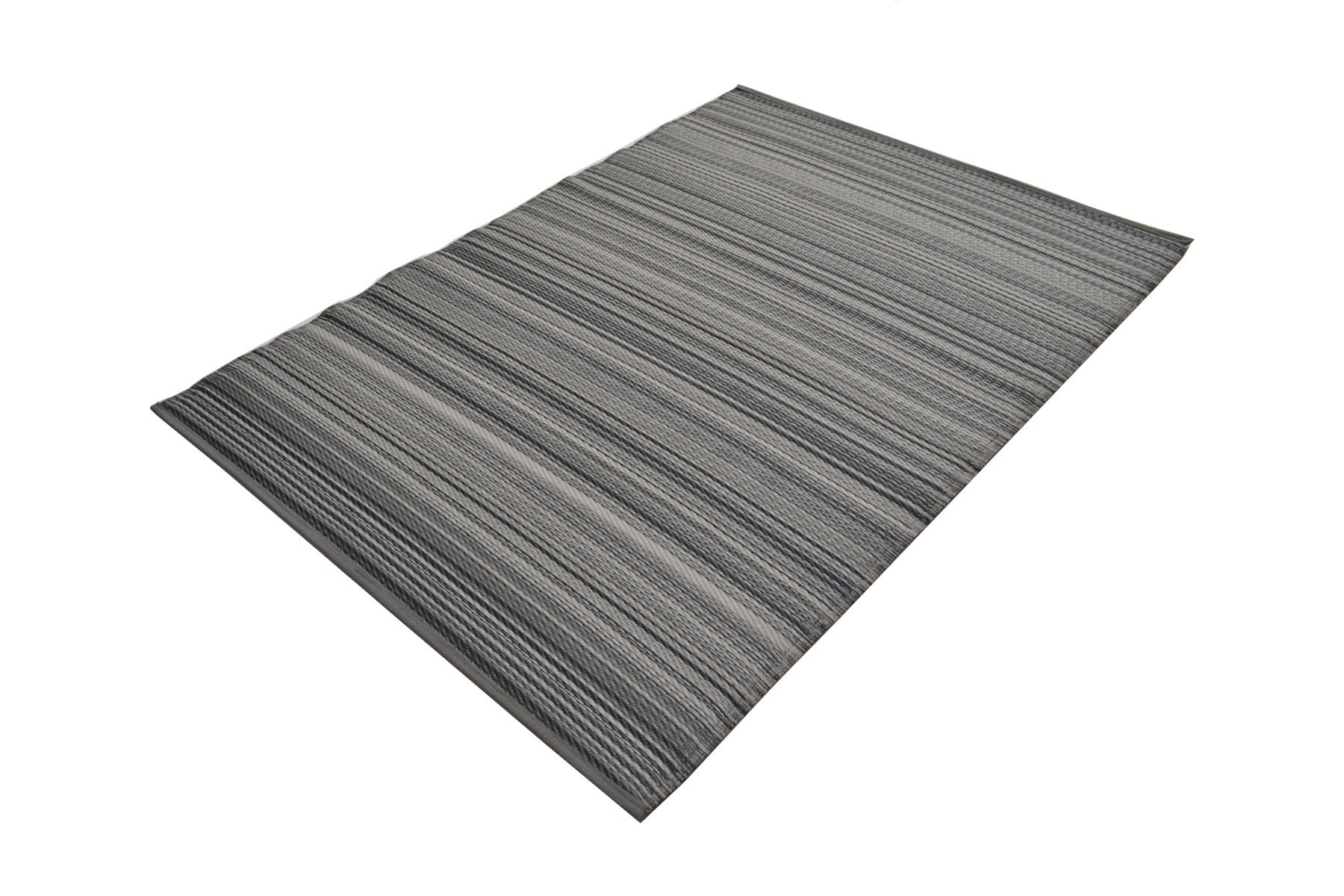 Alfresco Reversible Outdoor Mat - Rondo - Grey - 120x170cm