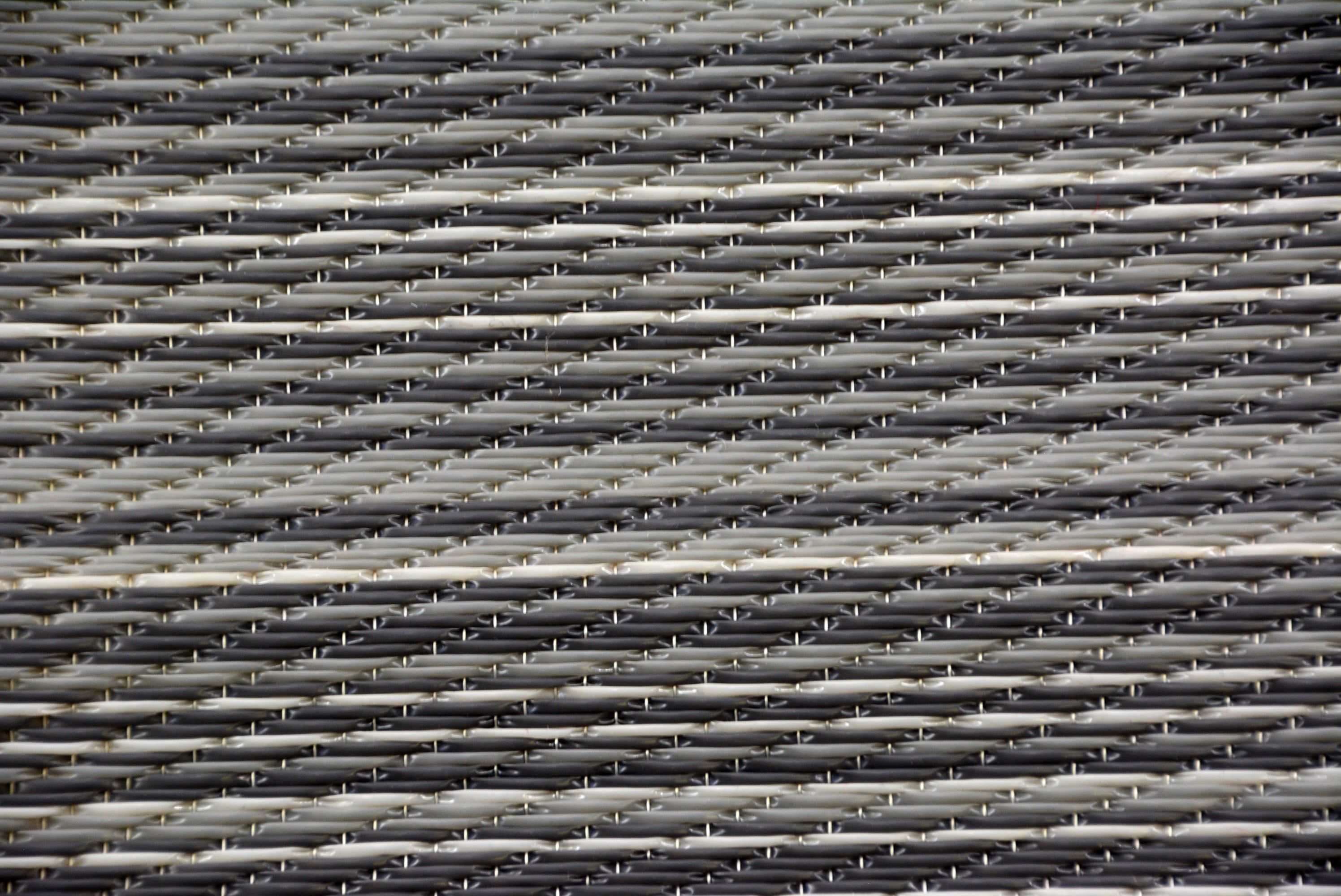 Reversible Indoor/Outdoor Mats - Chatai Rongoli - Grey-90x150