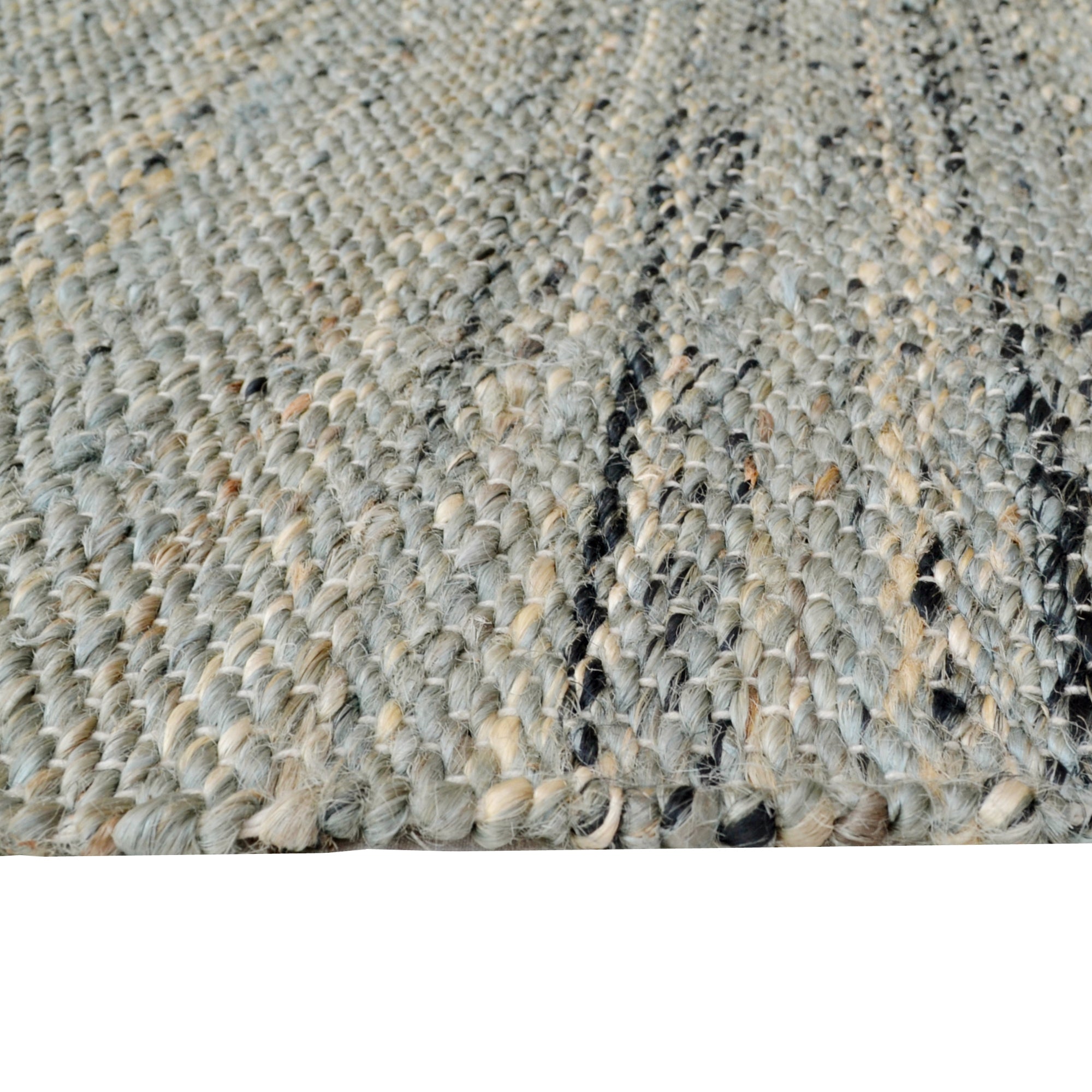 Natural Handwoven Jute Rug-Falcon 1130-Green-110x160cm