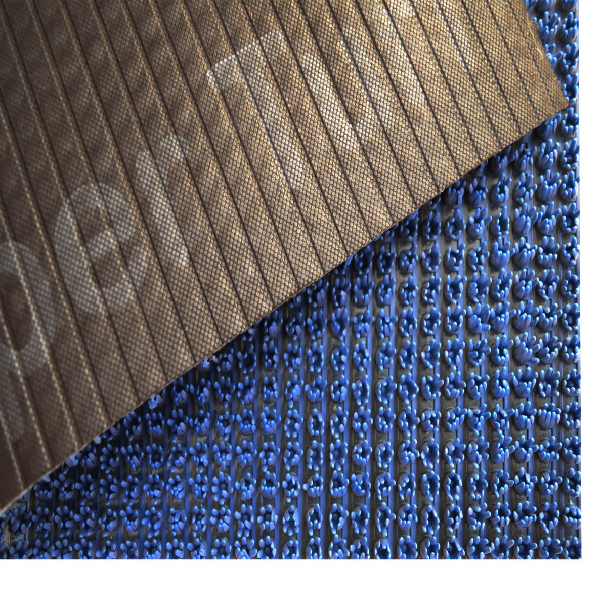 Brushed Rubber Doormat-Acupuncture-020-Blue-40x60cm
