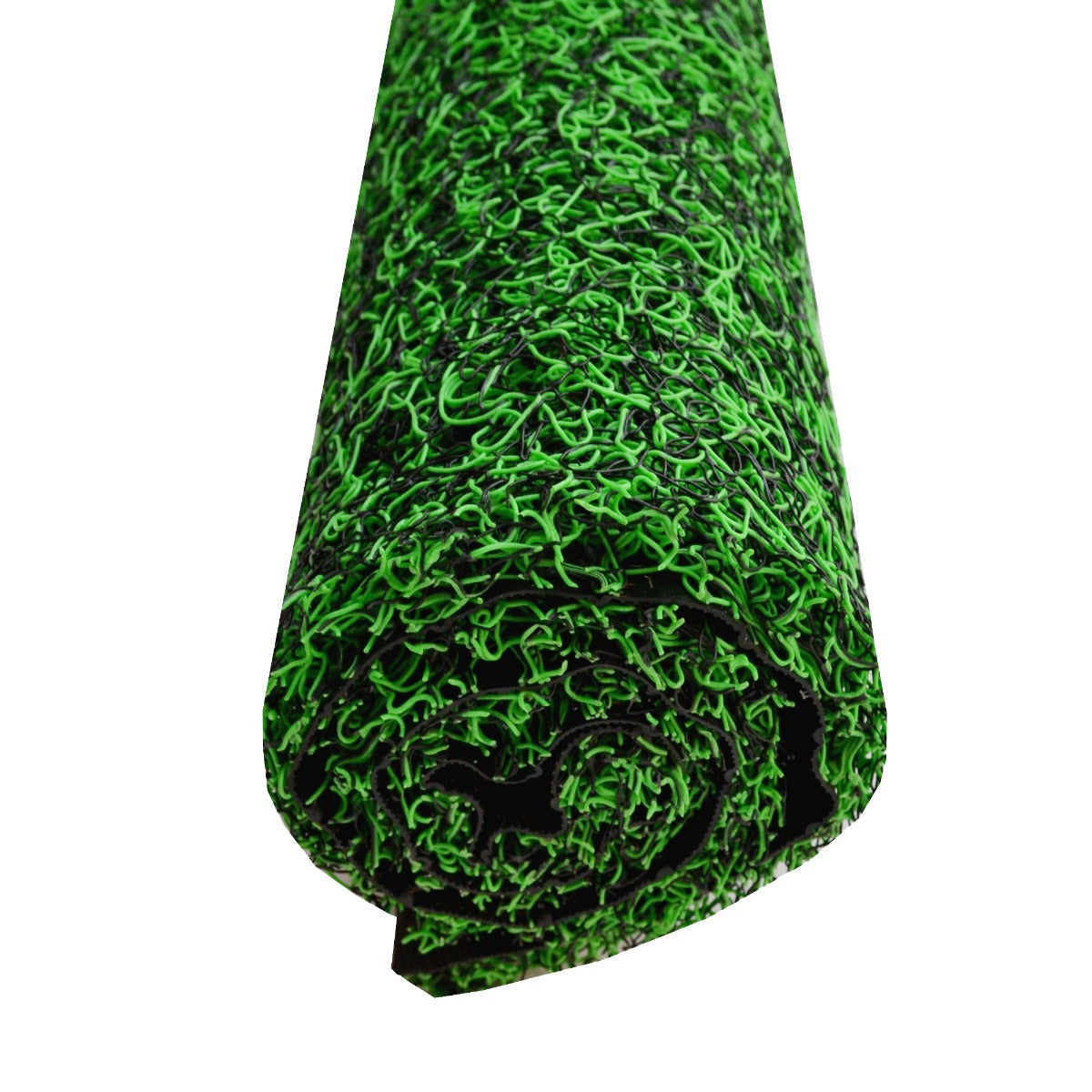 Non Slip Doormat/Rubber Mat-Cozy 010-Green/Black-40x60cm