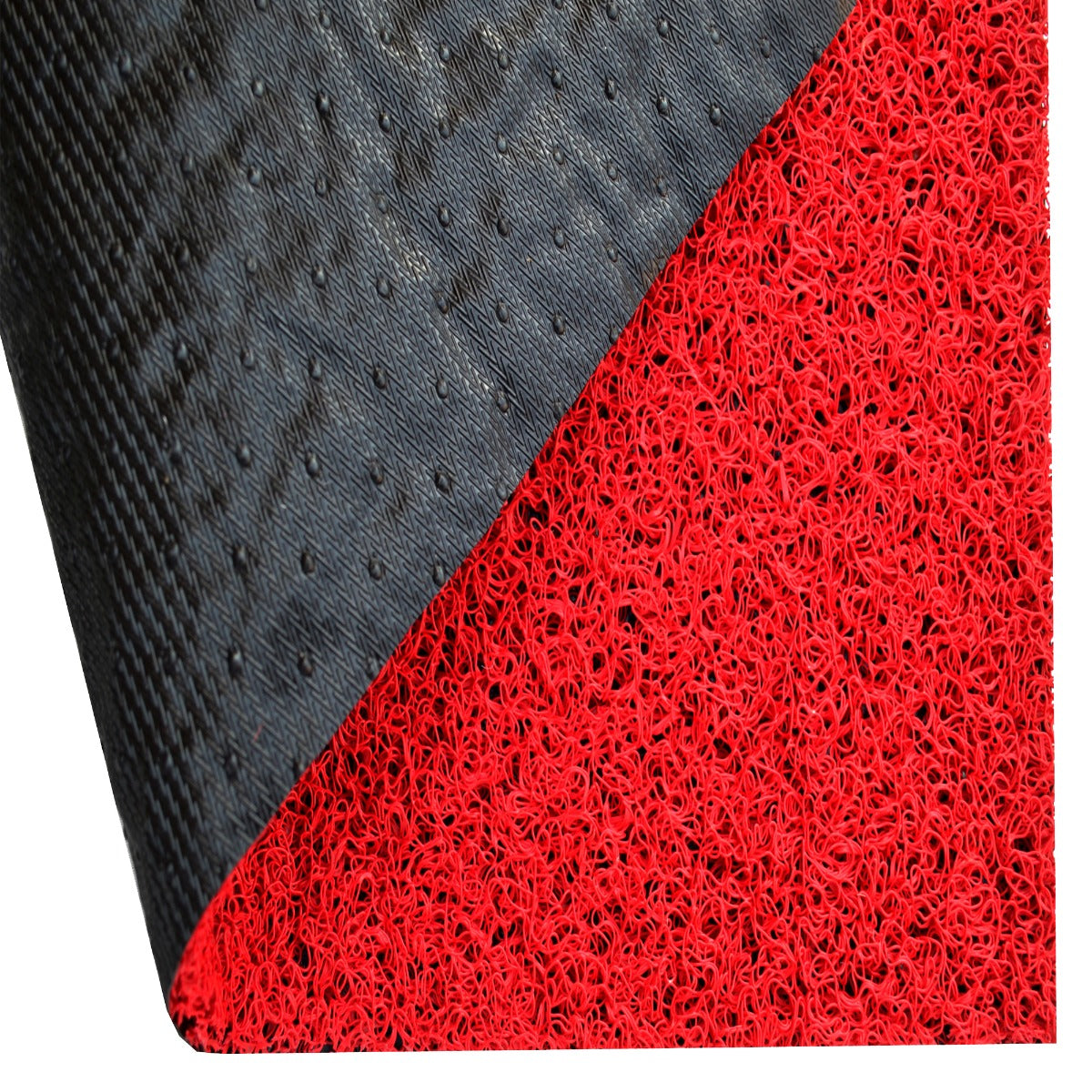 Non Slip Rubber Doormat-Cozy 010-Red-40x60cm