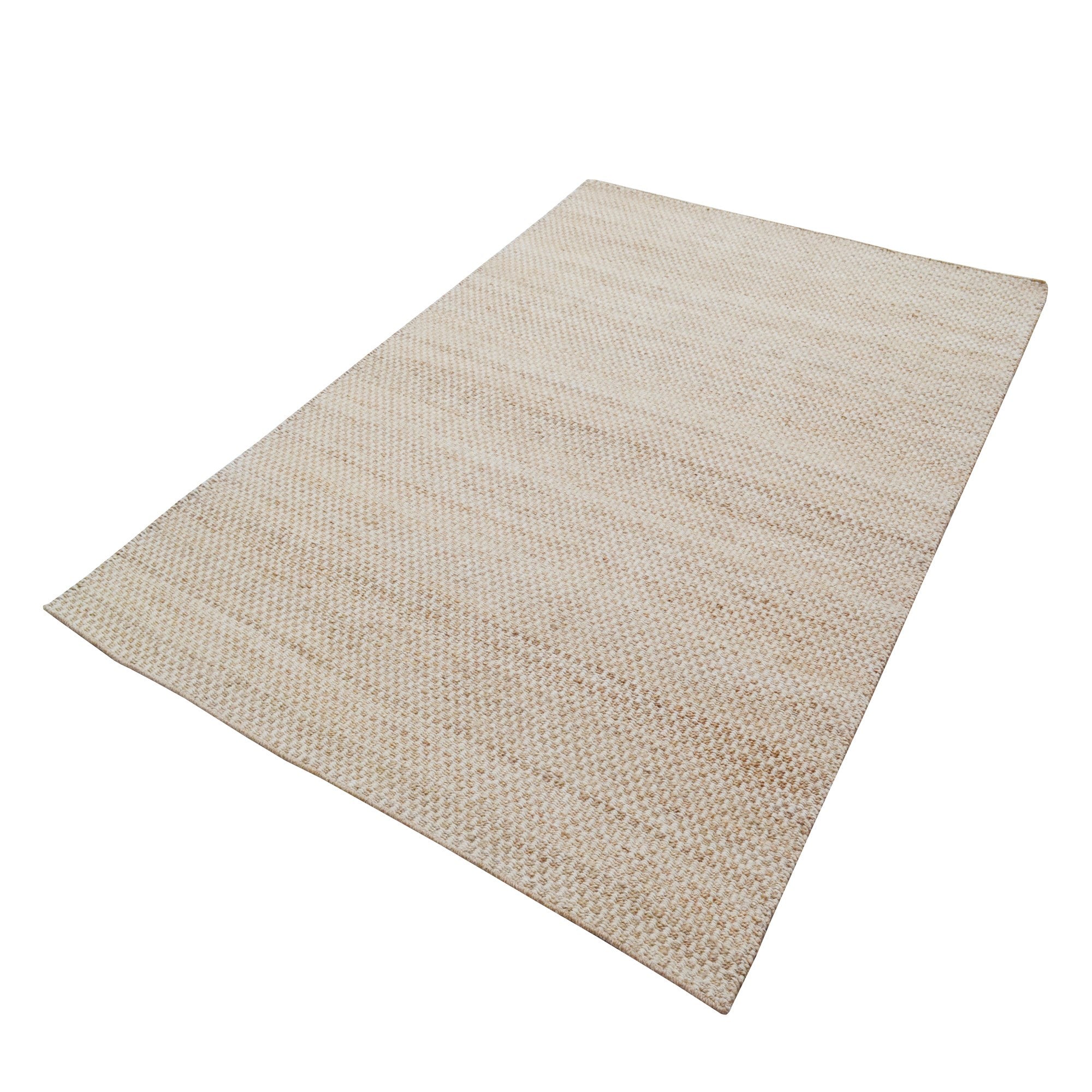 Handwoven Cotton and Jute Rug- BALI 1149-Natural-80x150cm