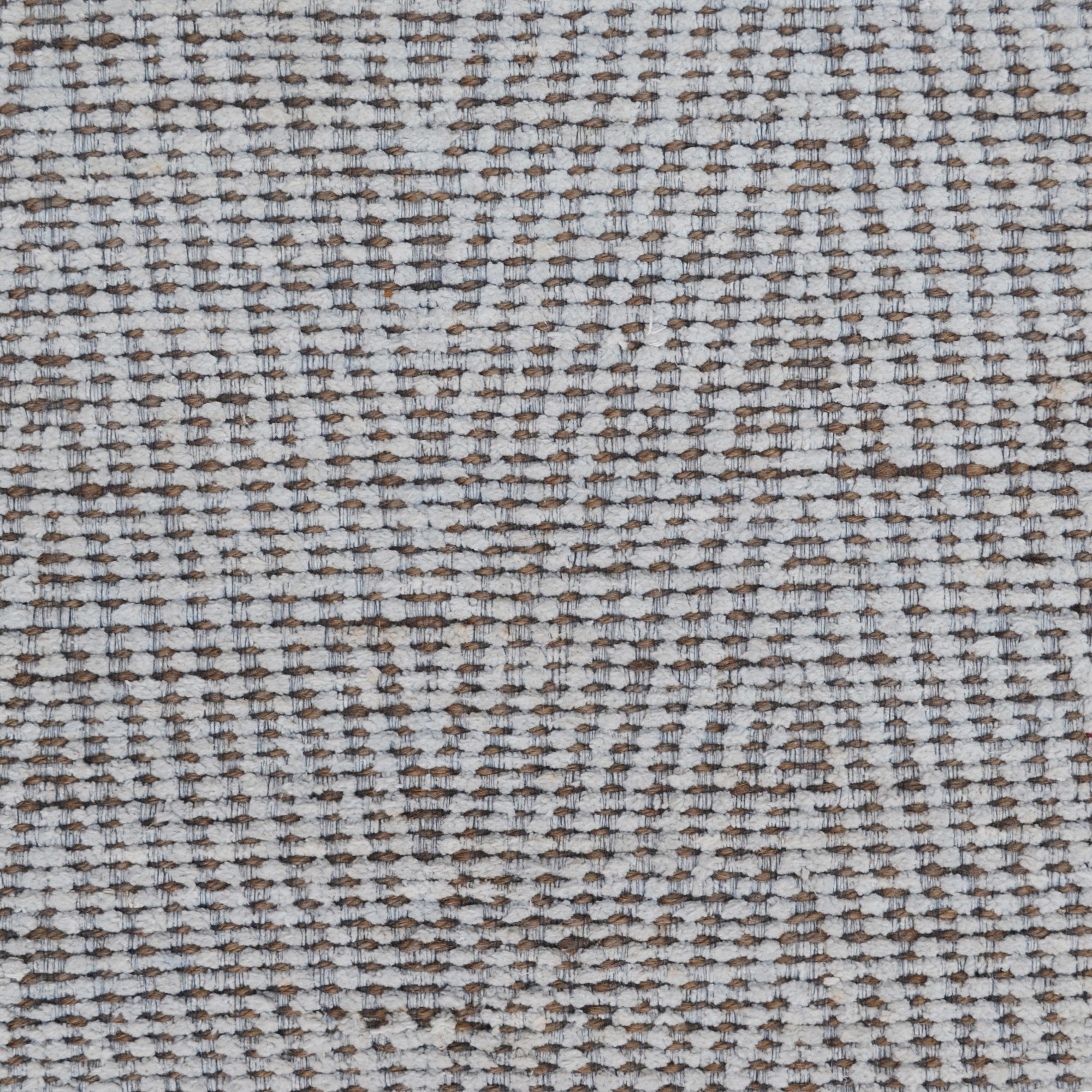 Handwoven Chevron Jute Rug-6419-Silver/Natural-60x90cm