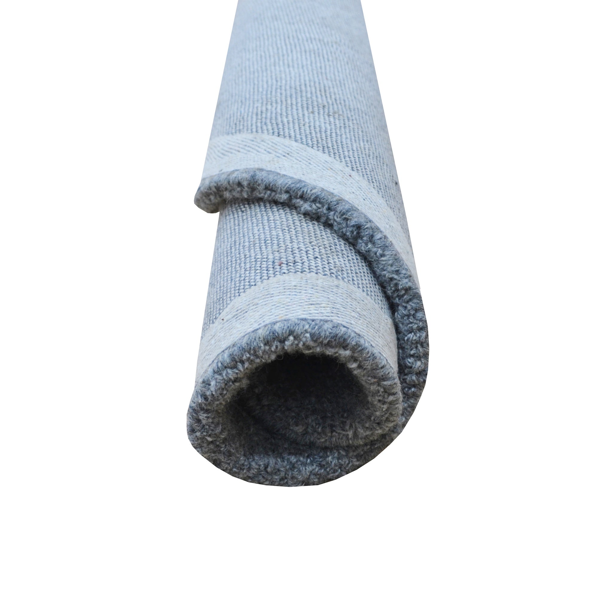 Handmade BEAR Wool Rug-6434-Grey-100x100cm