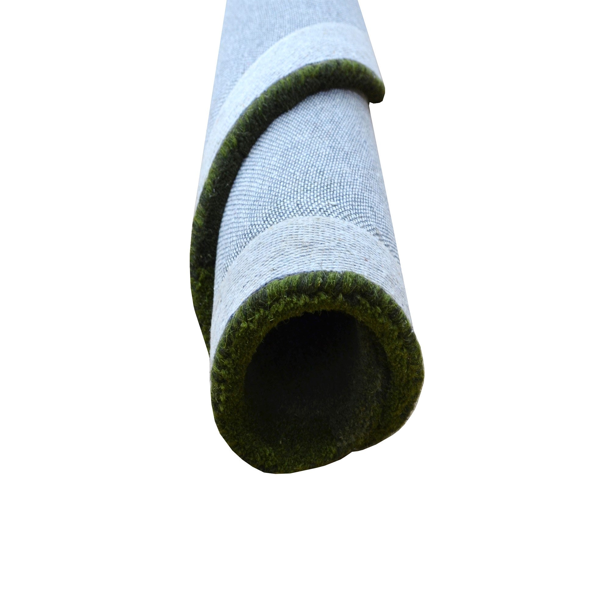 Handtufted Wool Rug-Florian 6446-Sage Green-160X160cm